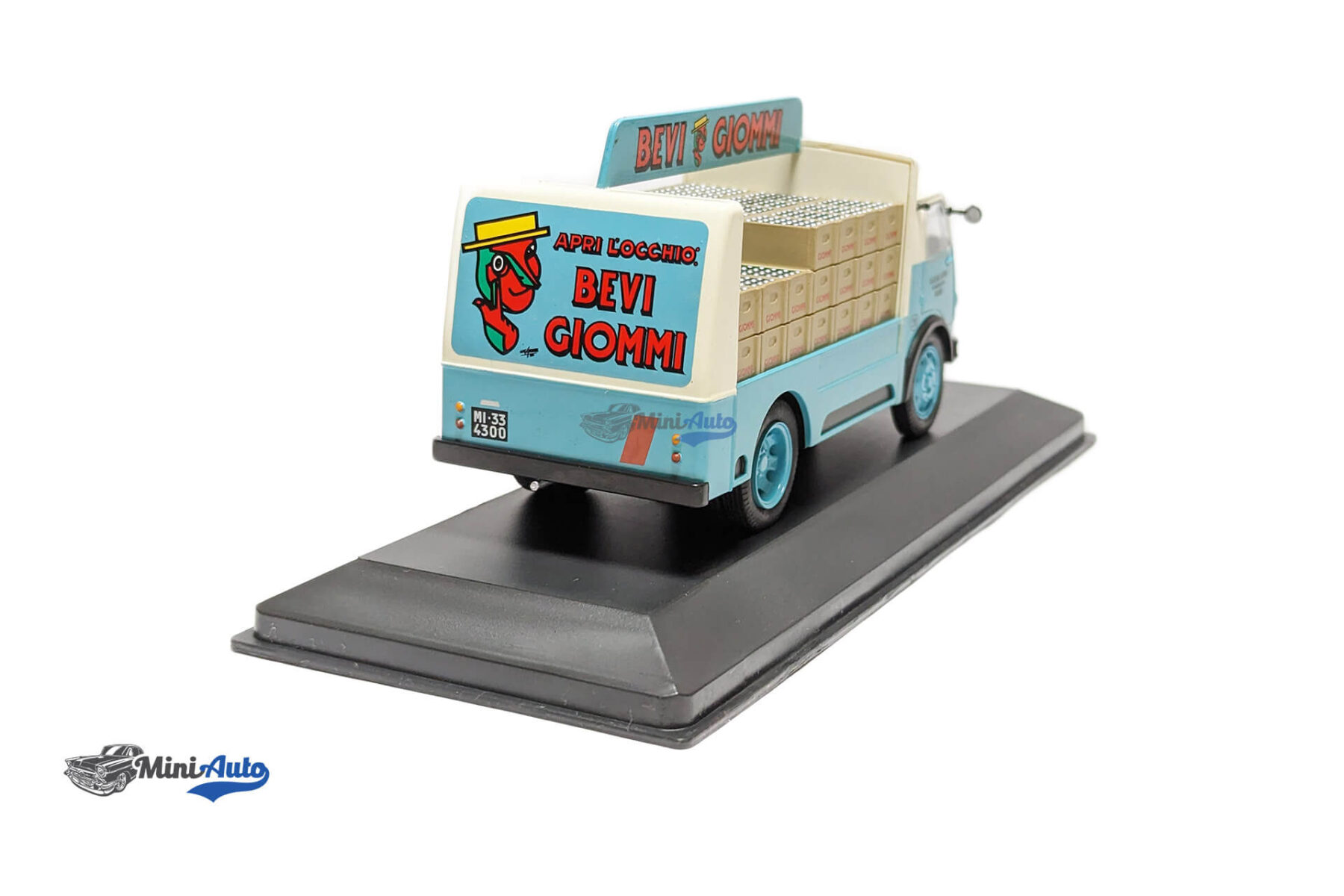 Om Leoncino Delivery Van Giommi - 1957 - White/Blue - Image 4