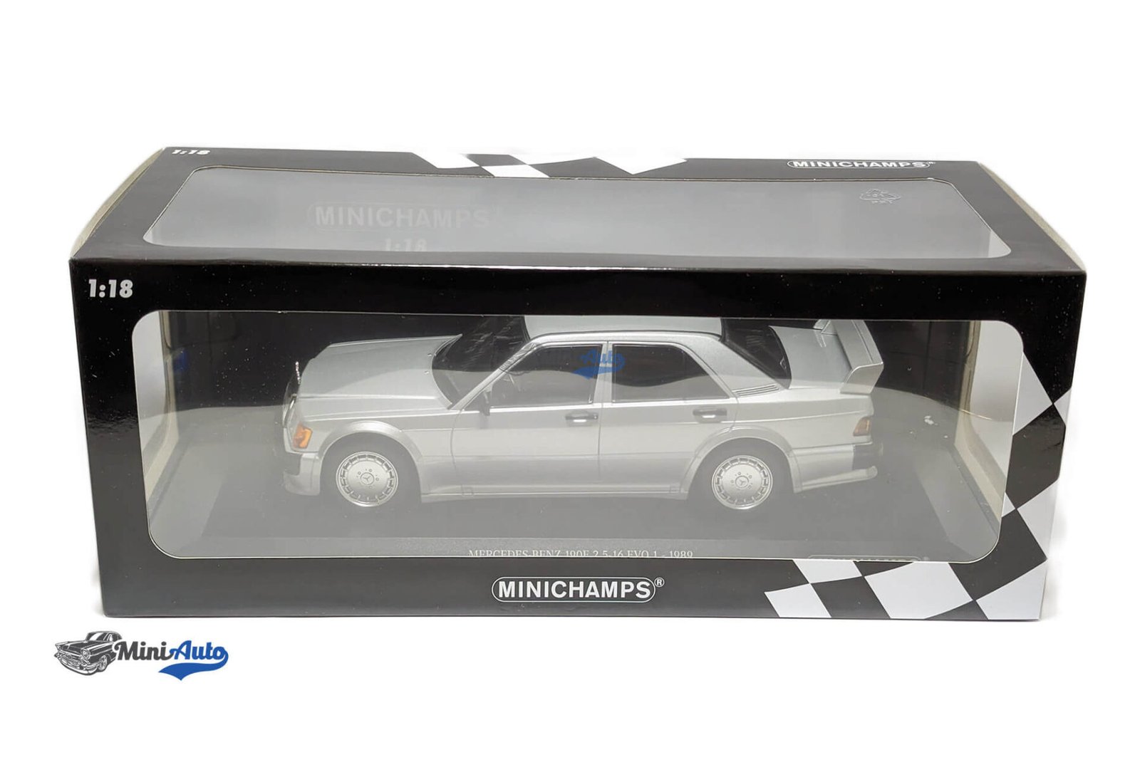 Mercedes Benz 190E 2.5 16V Evo 1 - 1989 - Silver - Image 5