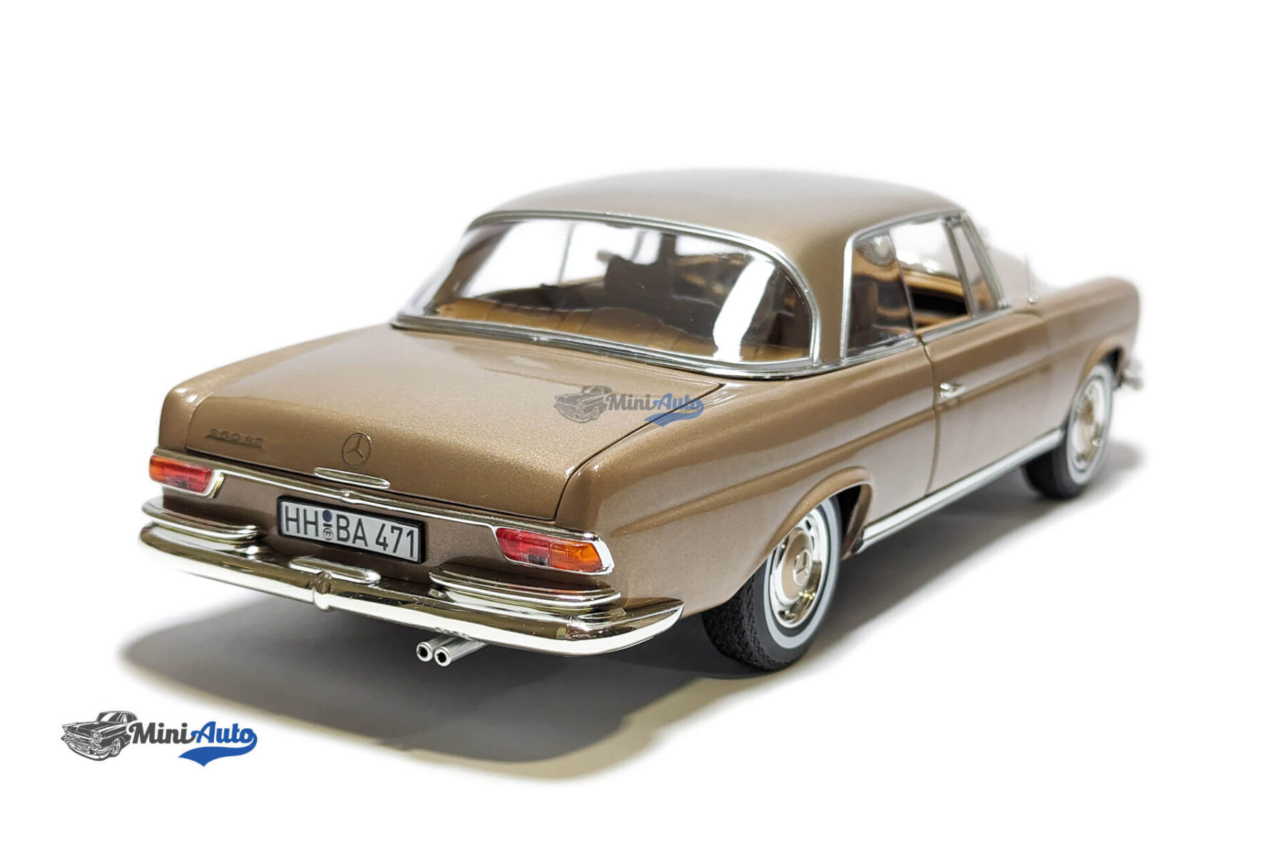 Mercedes-Benz 250 SE Coupe - 1969 - Gold - Image 5