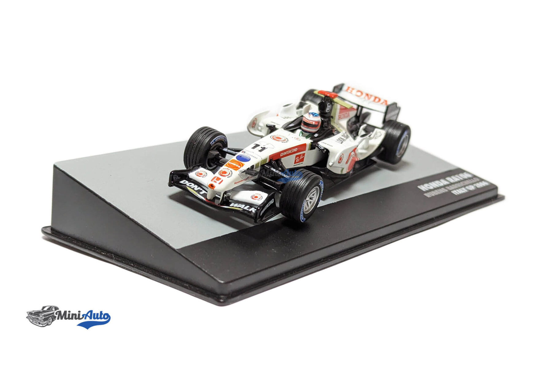 Honda RA106 #11 Rubens Barrichello Italy GP Formula 1 - 2016 - White - Image 3