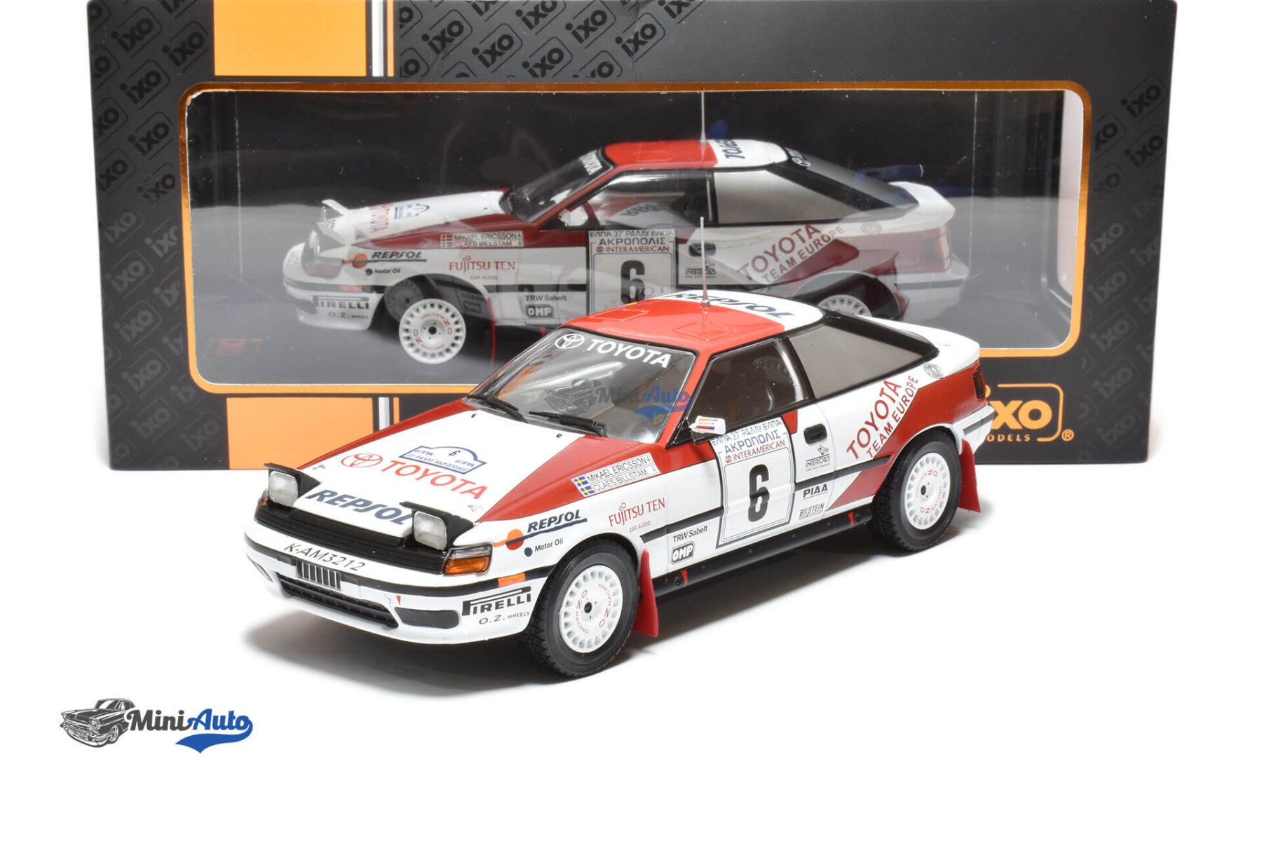 Toyota Celica GT-Four N.6 - 1990 - White/Red - Image 5