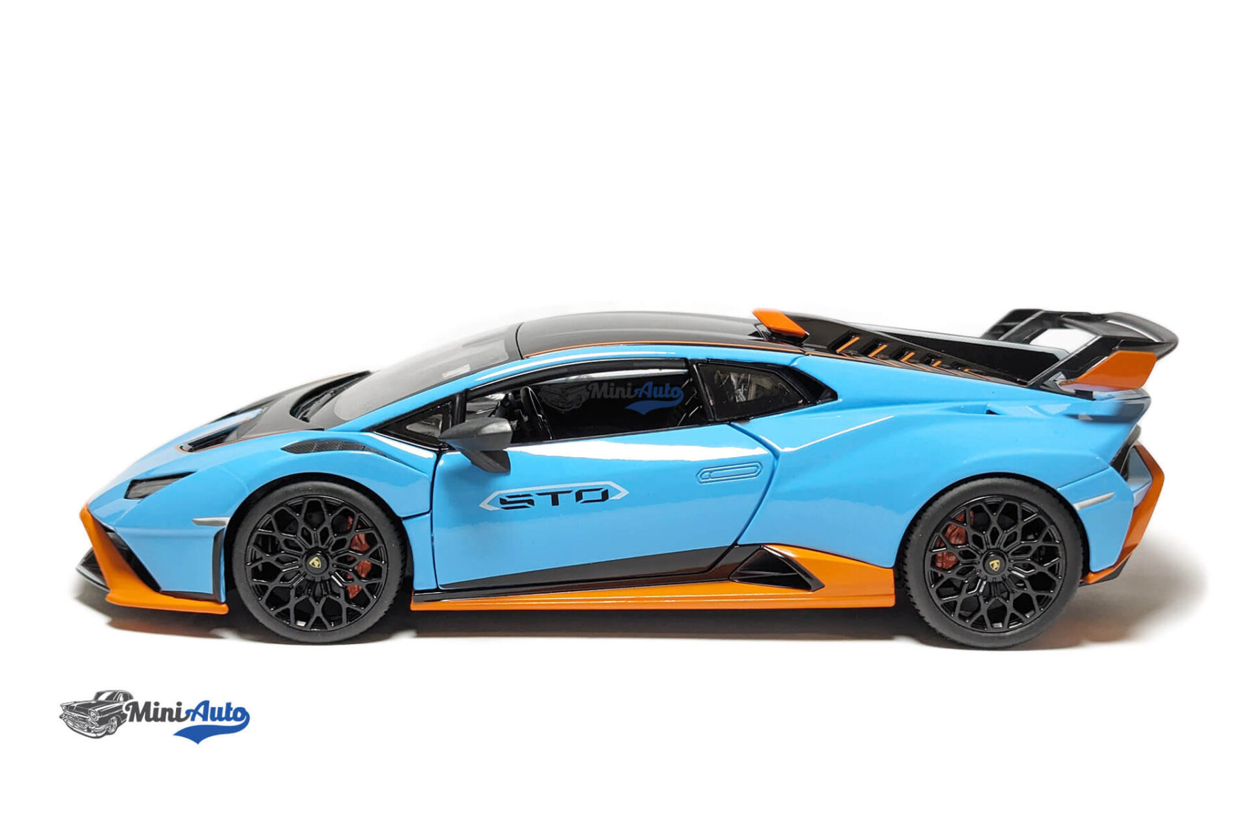 Lamborghini Huracan STO LP640-2 - 2021 - Blue/Orange - Image 6