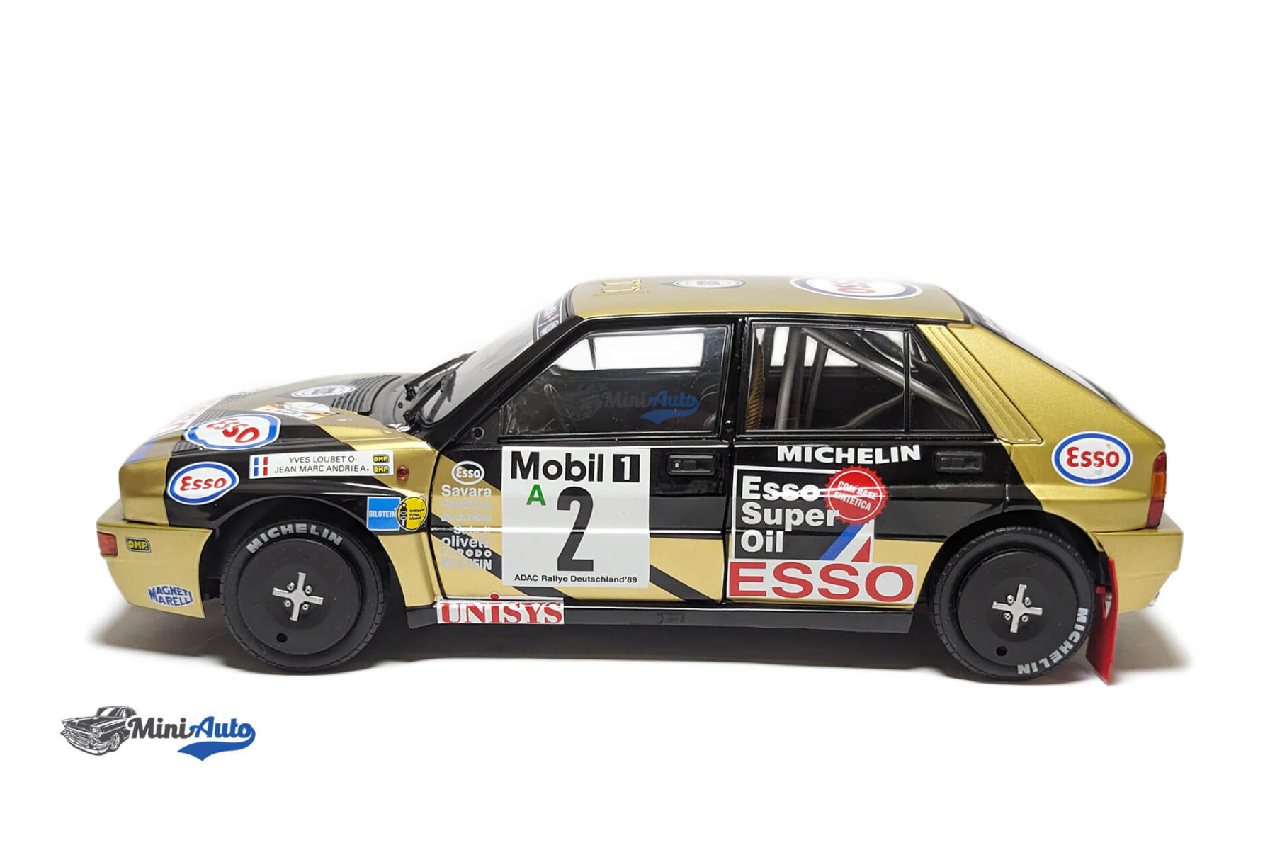 Lancia Delta HF Grifone SLR N2 3rd Rally Deutschland - 1989 - Black - Image 6