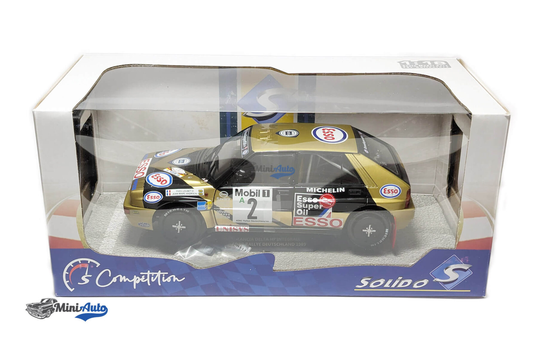 Lancia Delta HF Grifone SLR N2 3rd Rally Deutschland - 1989 - Black - Image 7