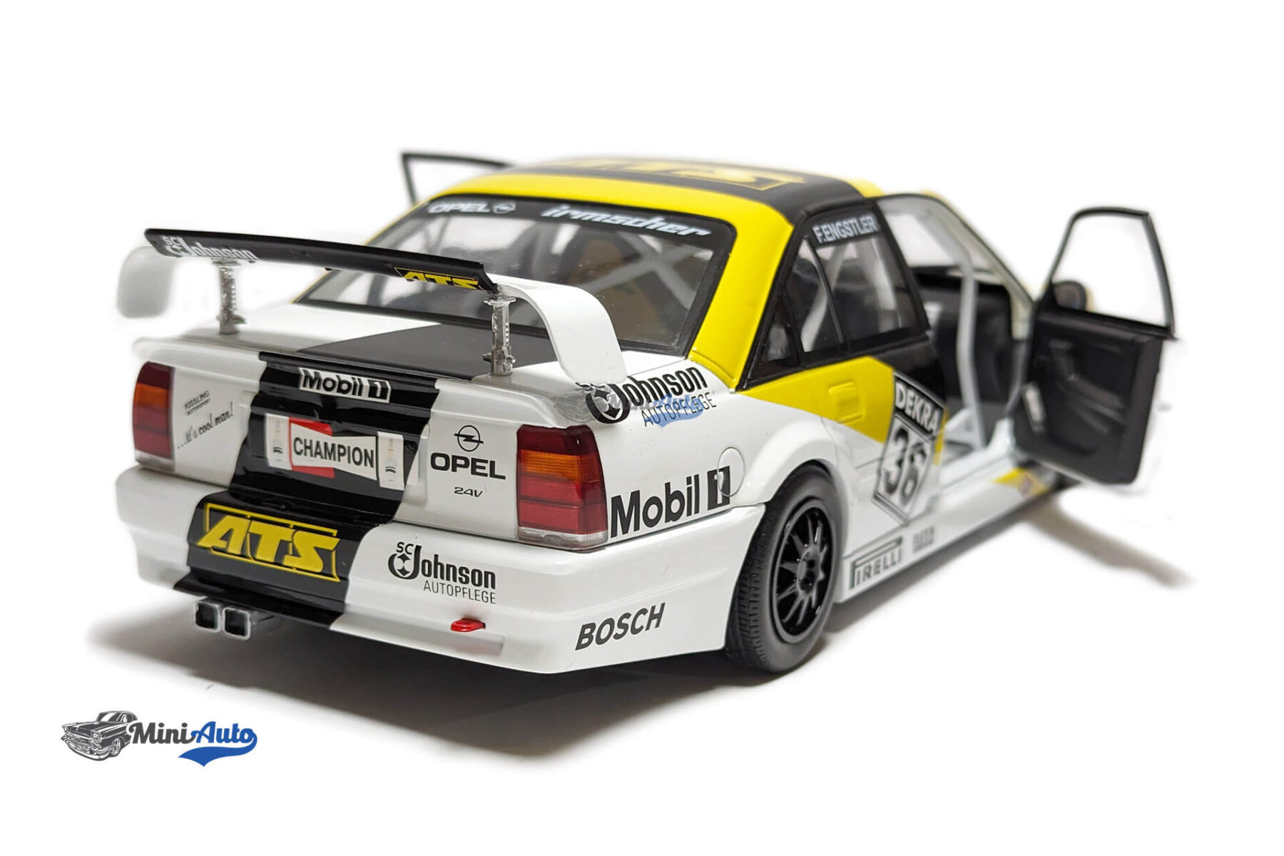 Opel Omega EVO 500 Team Irmscher N36 Season DTM - 1991 - Yellow/Black/Whitte - Image 3