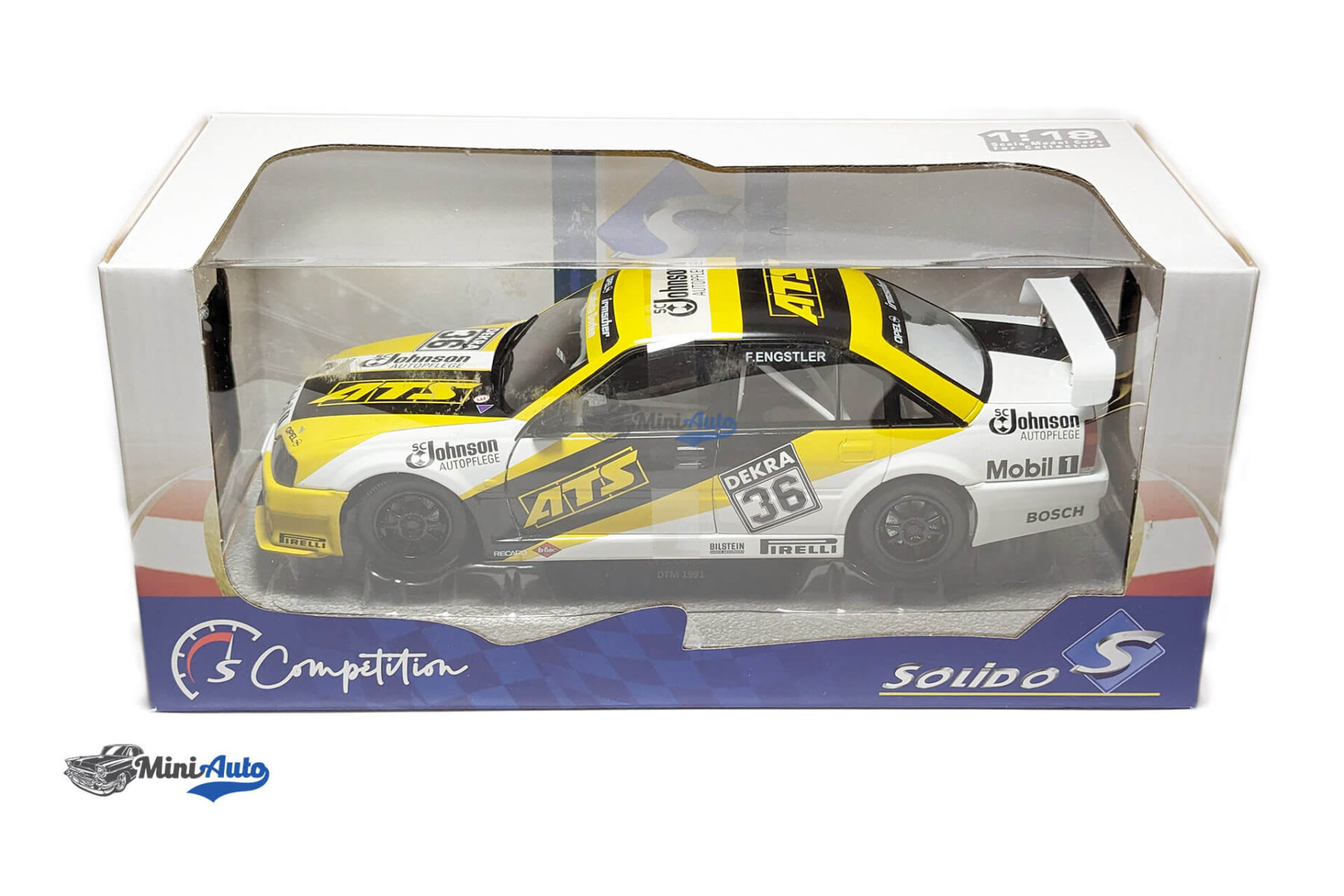 Opel Omega EVO 500 Team Irmscher N36 Season DTM - 1991 - Yellow/Black/Whitte - Image 7