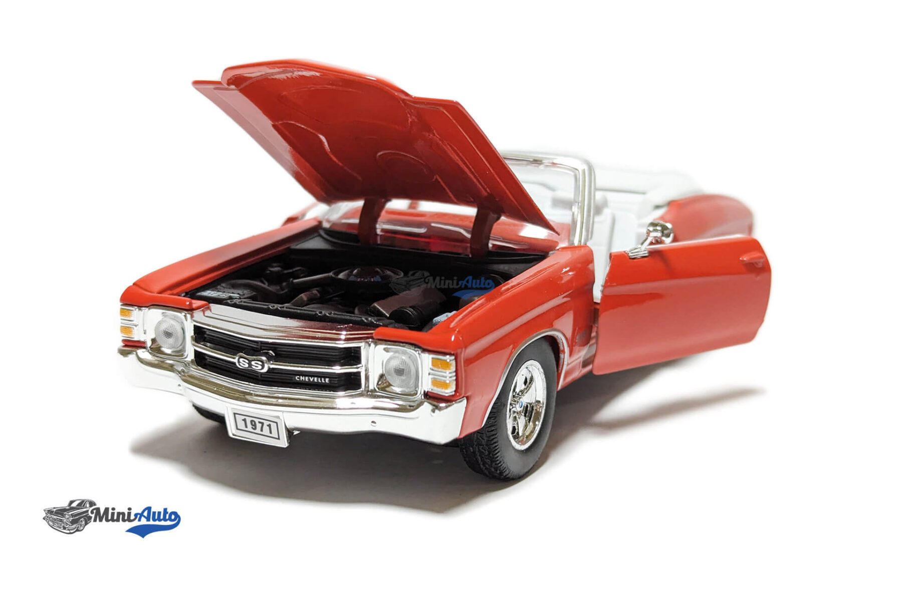 Chevrolet Chevelle SS 454 Convertible - 1971 - Red - Image 2