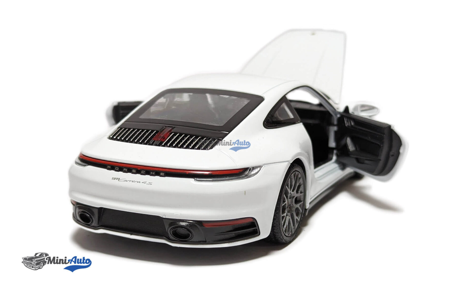 WEL24099W-WHITE---Porsche-911-(992)-Carrera-4S---White_5 Porsche 911 (992) Carrera 4S - White - Image 3