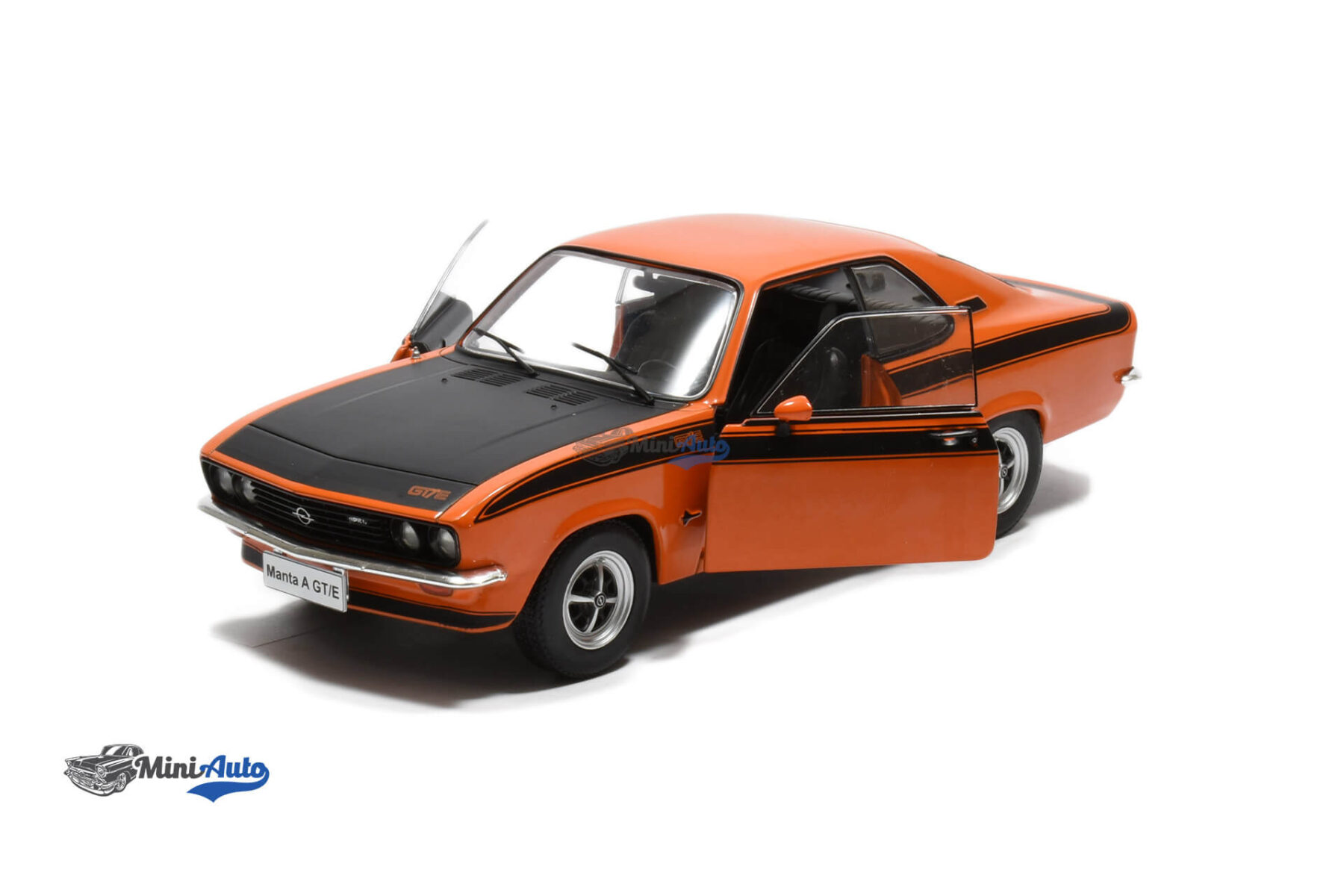 Opel Manta A GT/E - 1974 - Orange/Black - Image 2