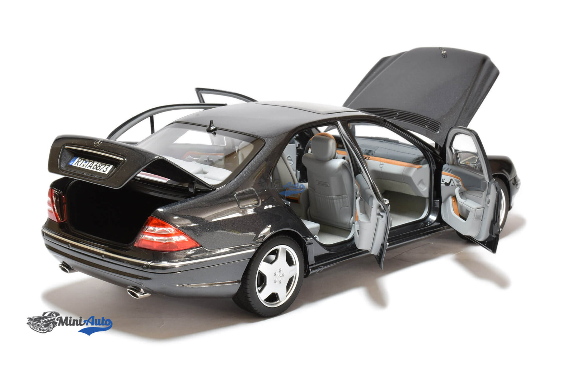 Mercedes Benz S55 (W220) - 1999 - Dark Grey - Image 4