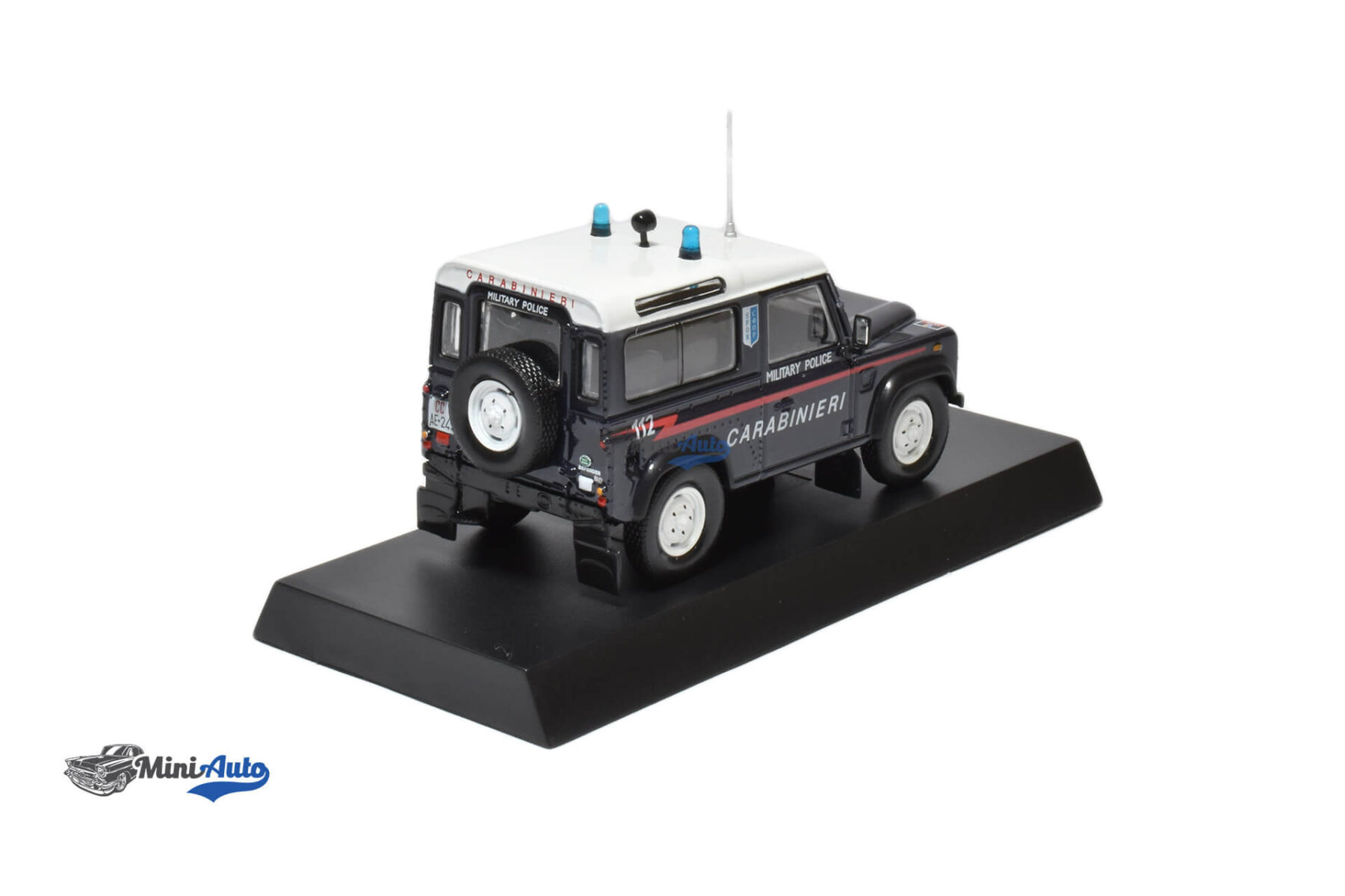 Land Rover Defender 90 Carabinieri - 1995 - Blue - Image 3