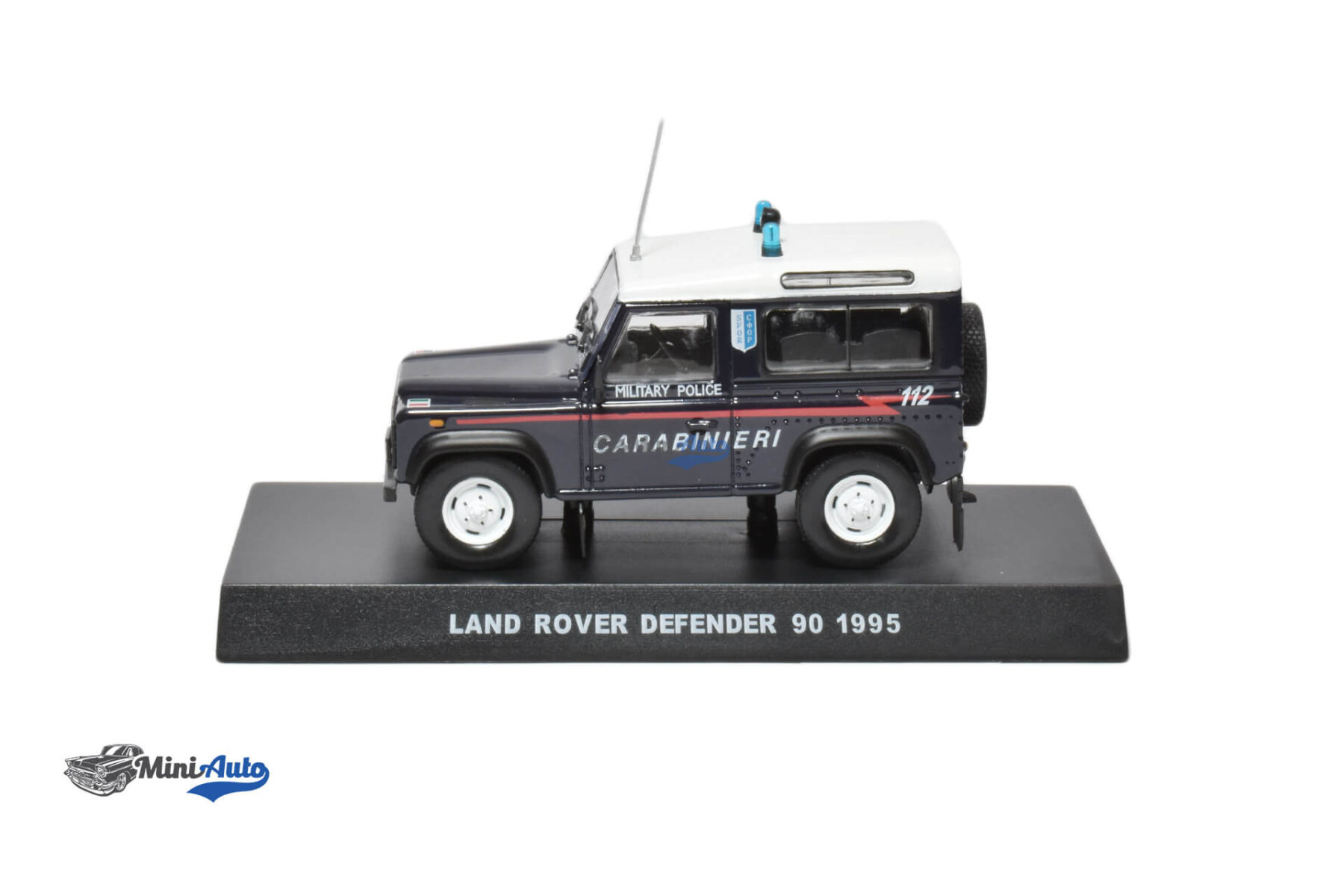 Land Rover Defender 90 Carabinieri - 1995 - Blue - Image 4