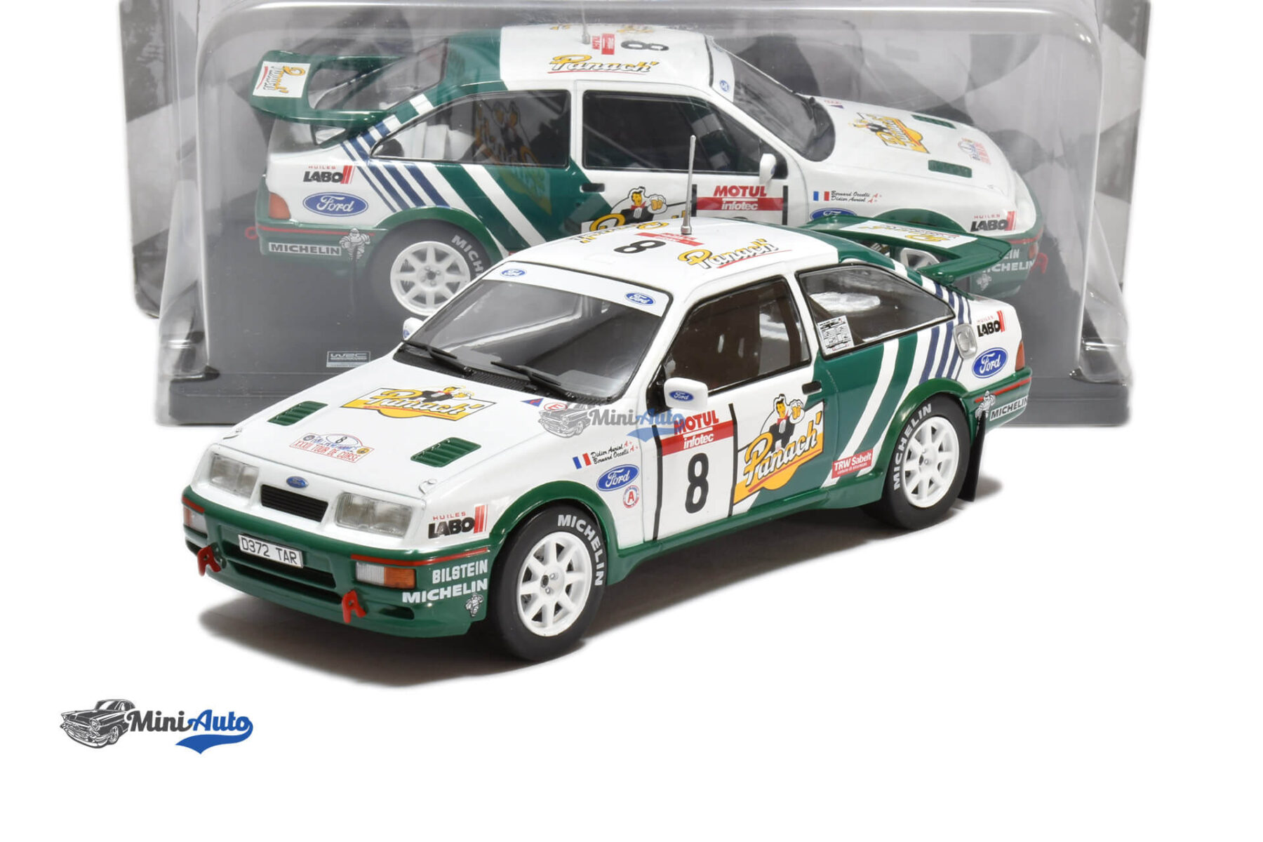 Ford Sierra Cosworth RS500 N8 Auriol - 1988 - White/Green - Image 4