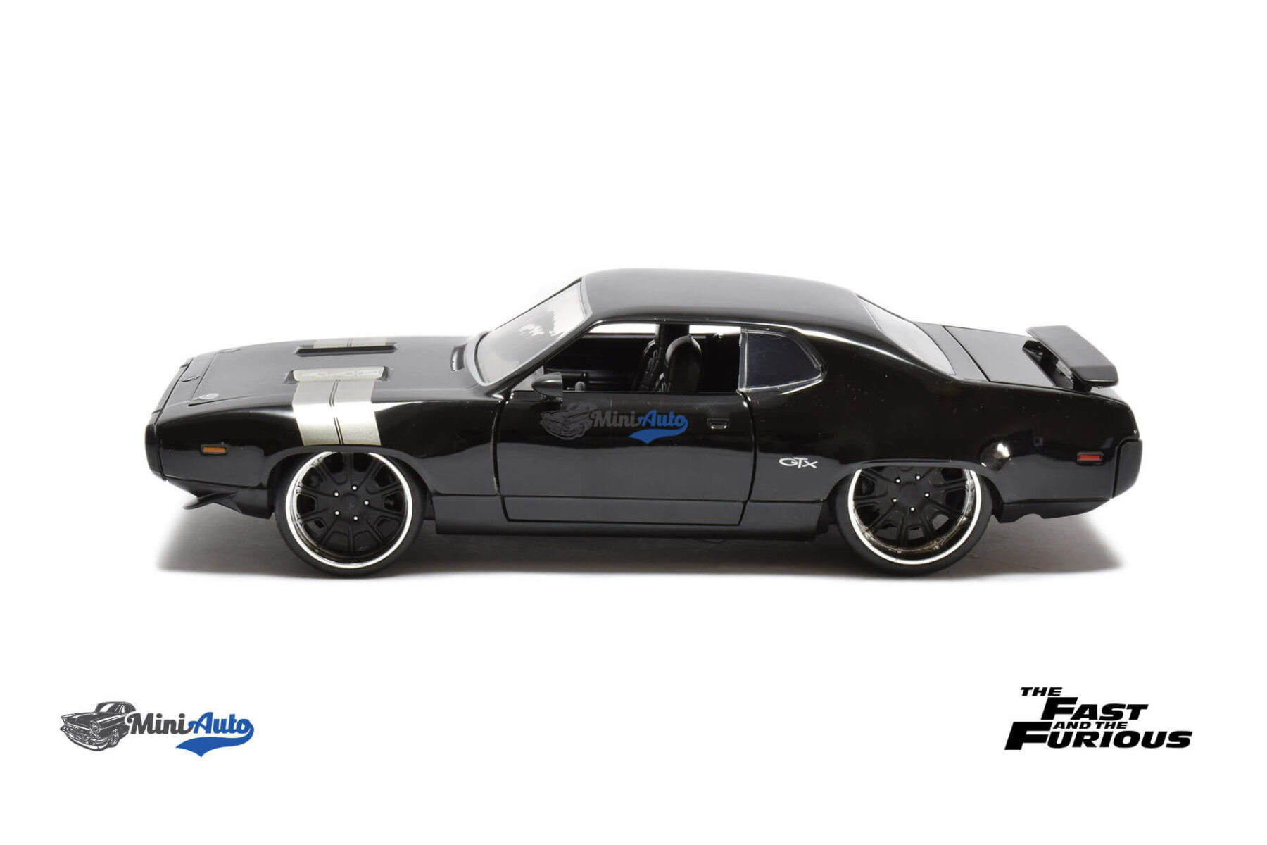 Doms Plymouth GTX F&F8 - 1970 - Black - Image 5