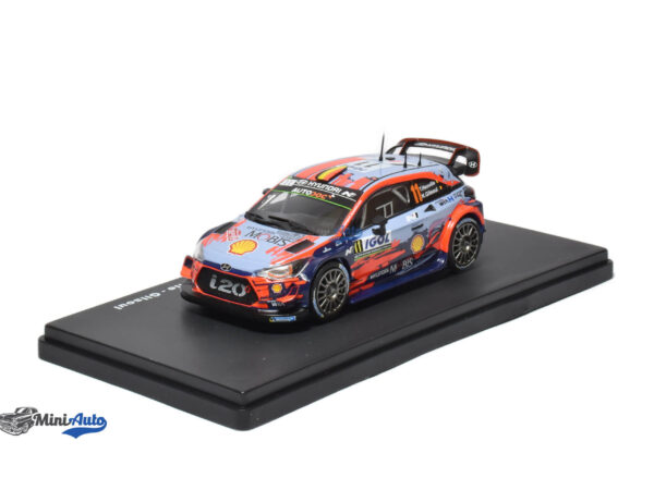 Hyundai i20 Coupe #11 Thierry Neuville - 2019 - Light Blue