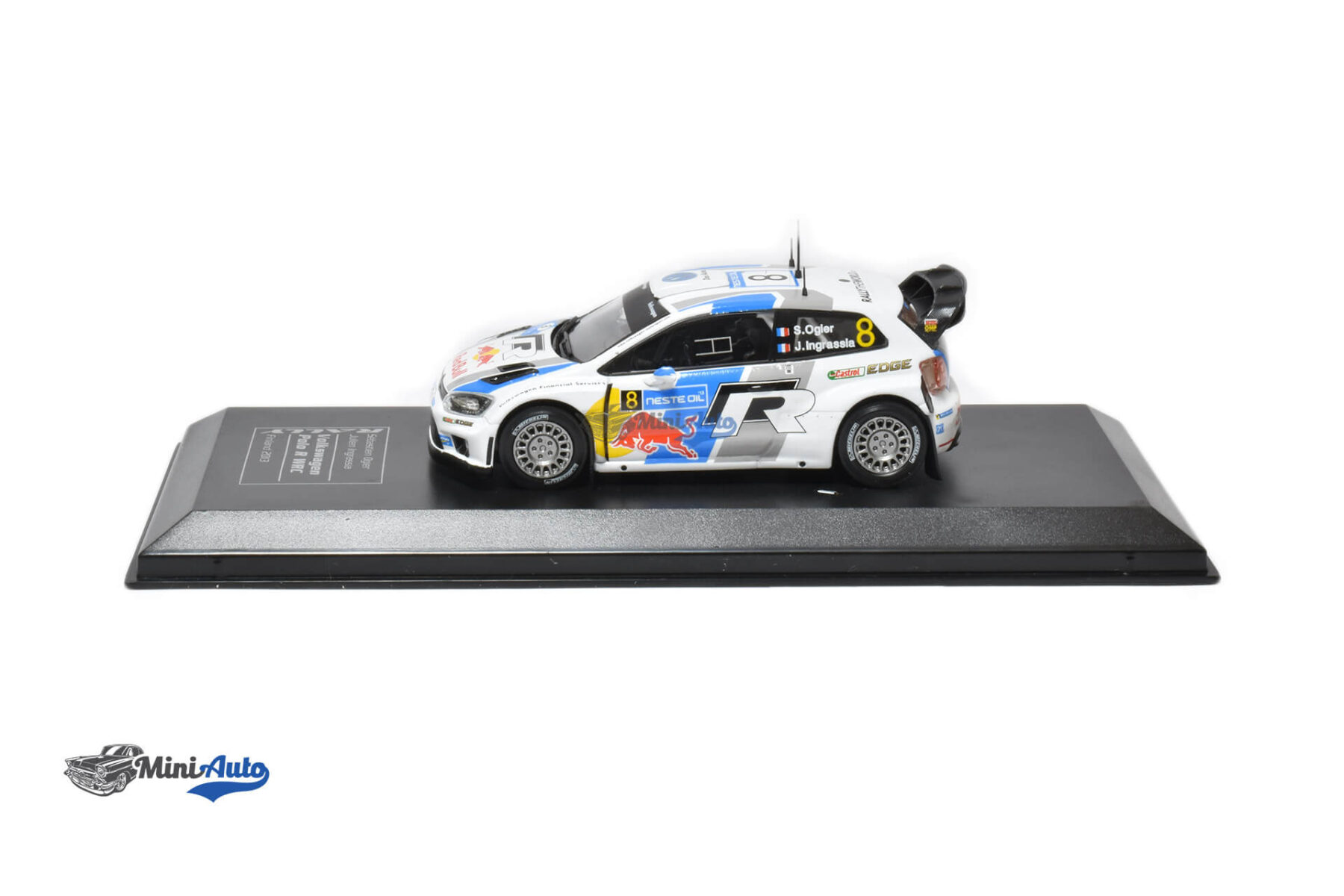 Volkswagen Polo R WRC #8 Ogier Rally Finland - 2013 - White - Image 4