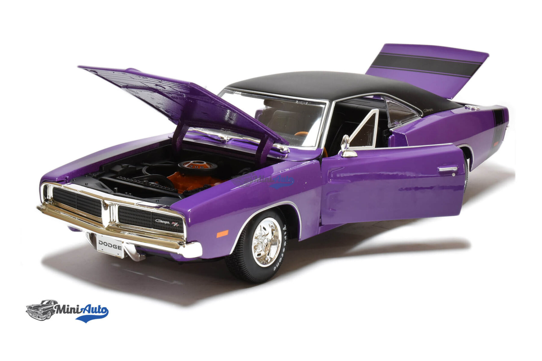 Dodge Charger R/T - 1969 - Purple - Image 2