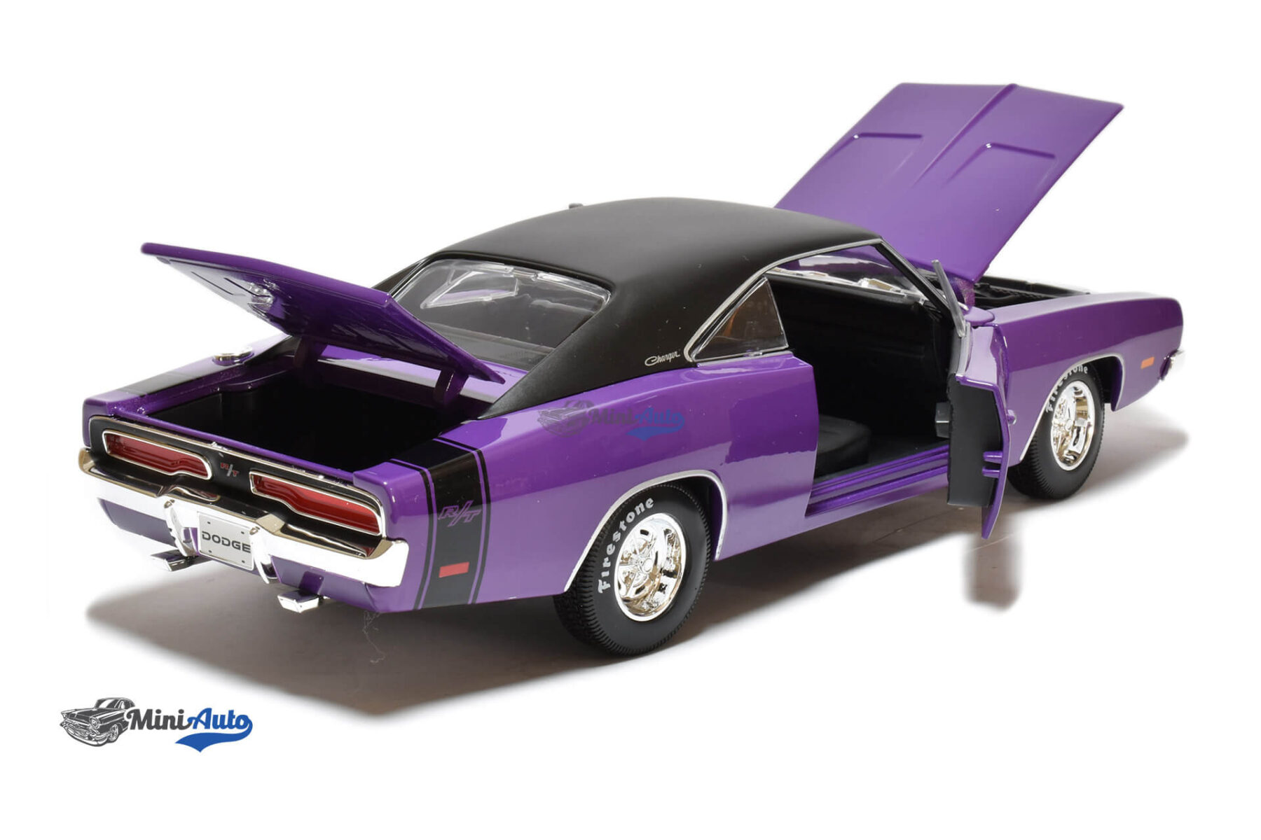 Dodge Charger R/T - 1969 - Purple - Image 4