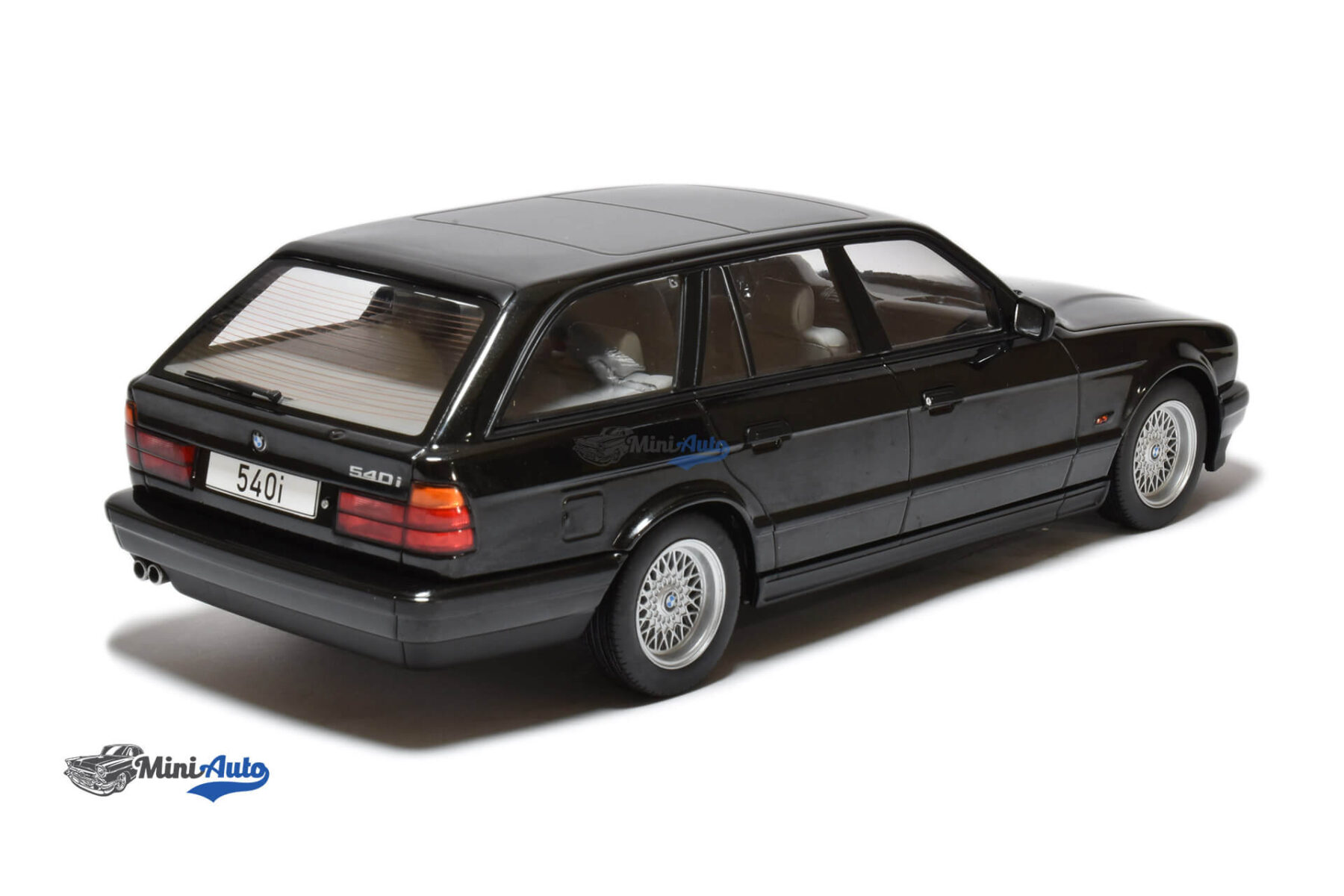 BMW 5 E34 Touring - 1989 - Black - Image 2