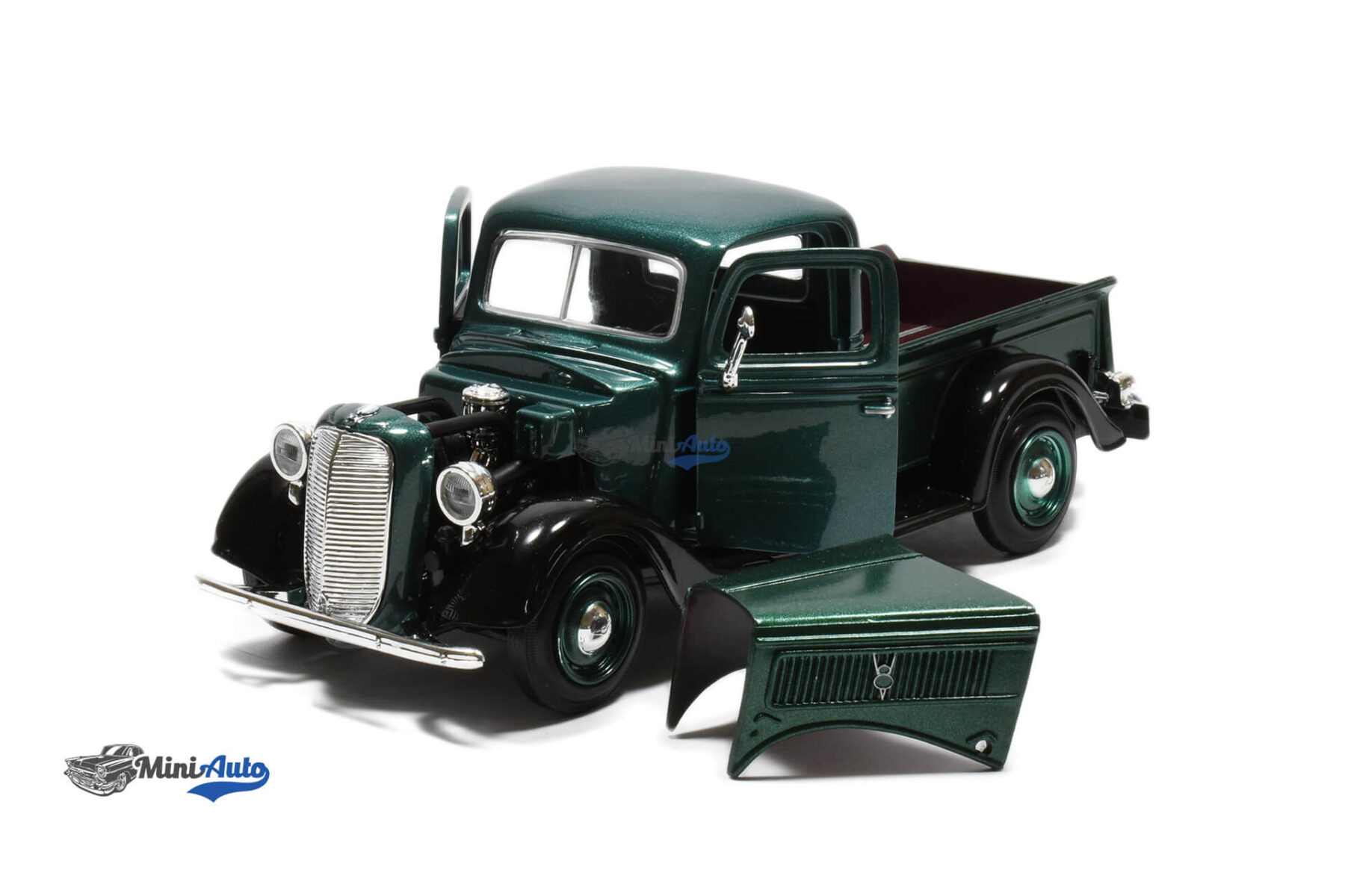 MOM73233GREEN---Ford-Pick-Up---1937---Green_2 Ford Pick Up - 1937 - Green - Image 2