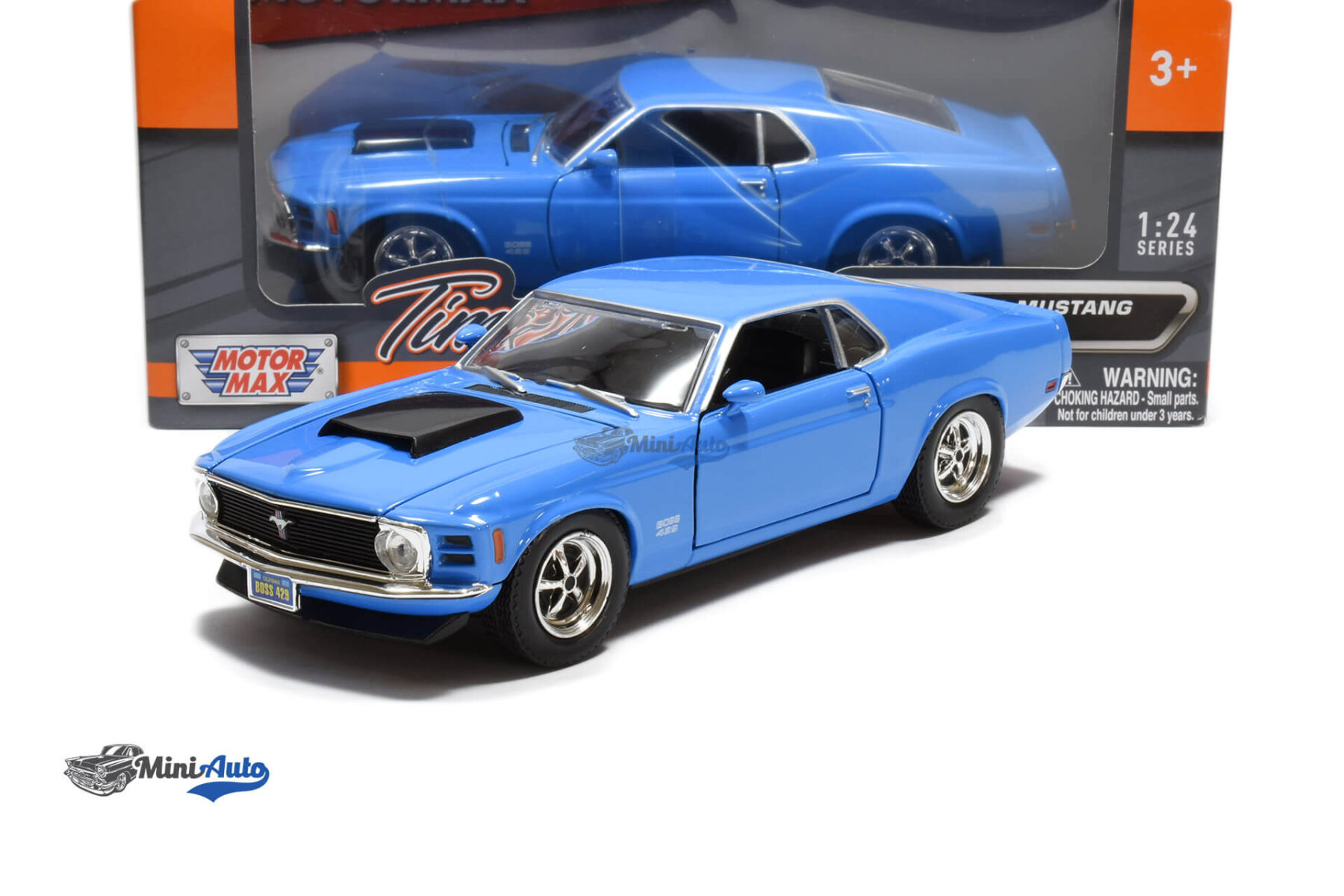 Ford Mustang Boss 429 - 1970 - Blue - Image 6