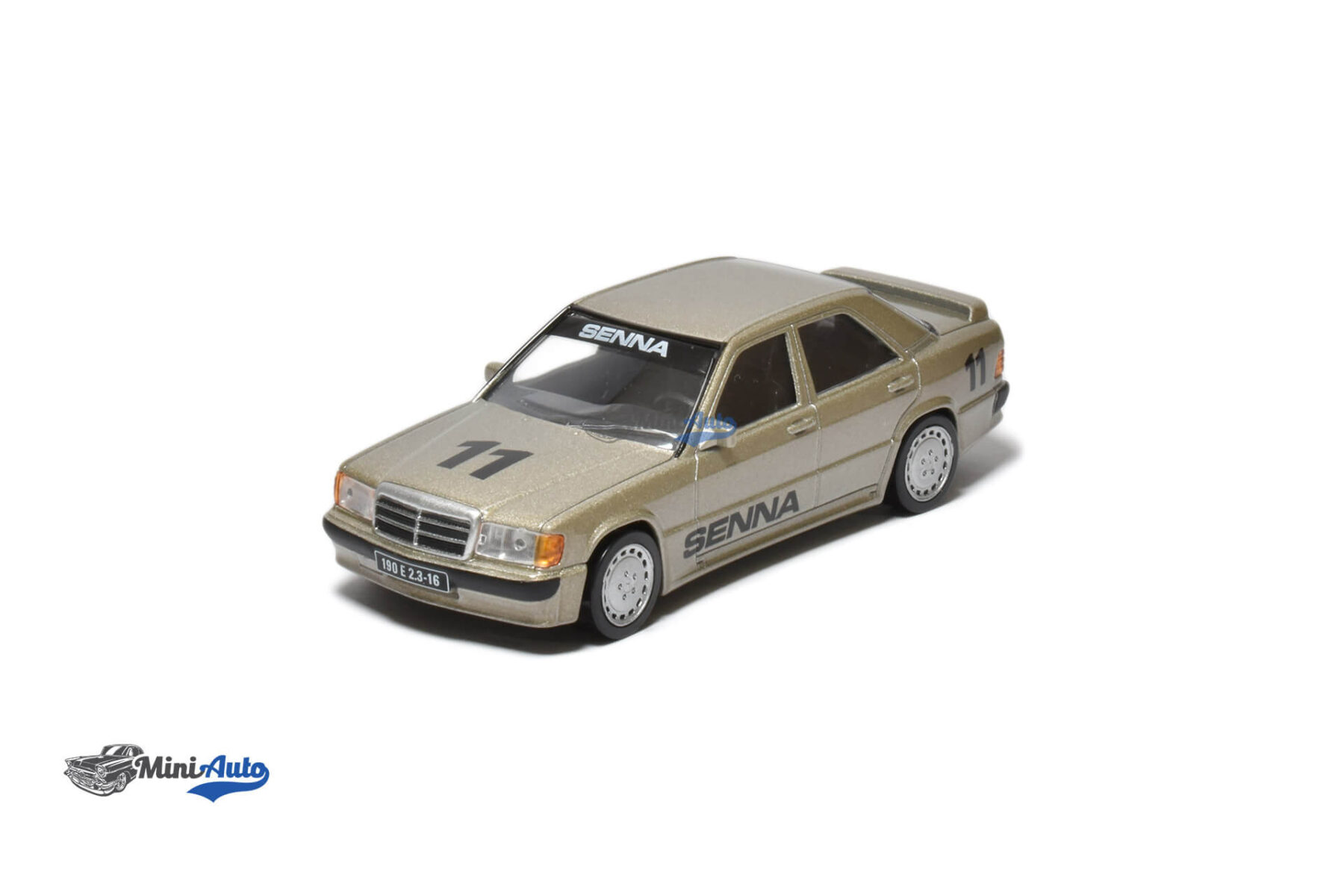 Mercedes Benz 190E 2.3 16v N11 Senna (W201) - 1984 - Gold - Image 2