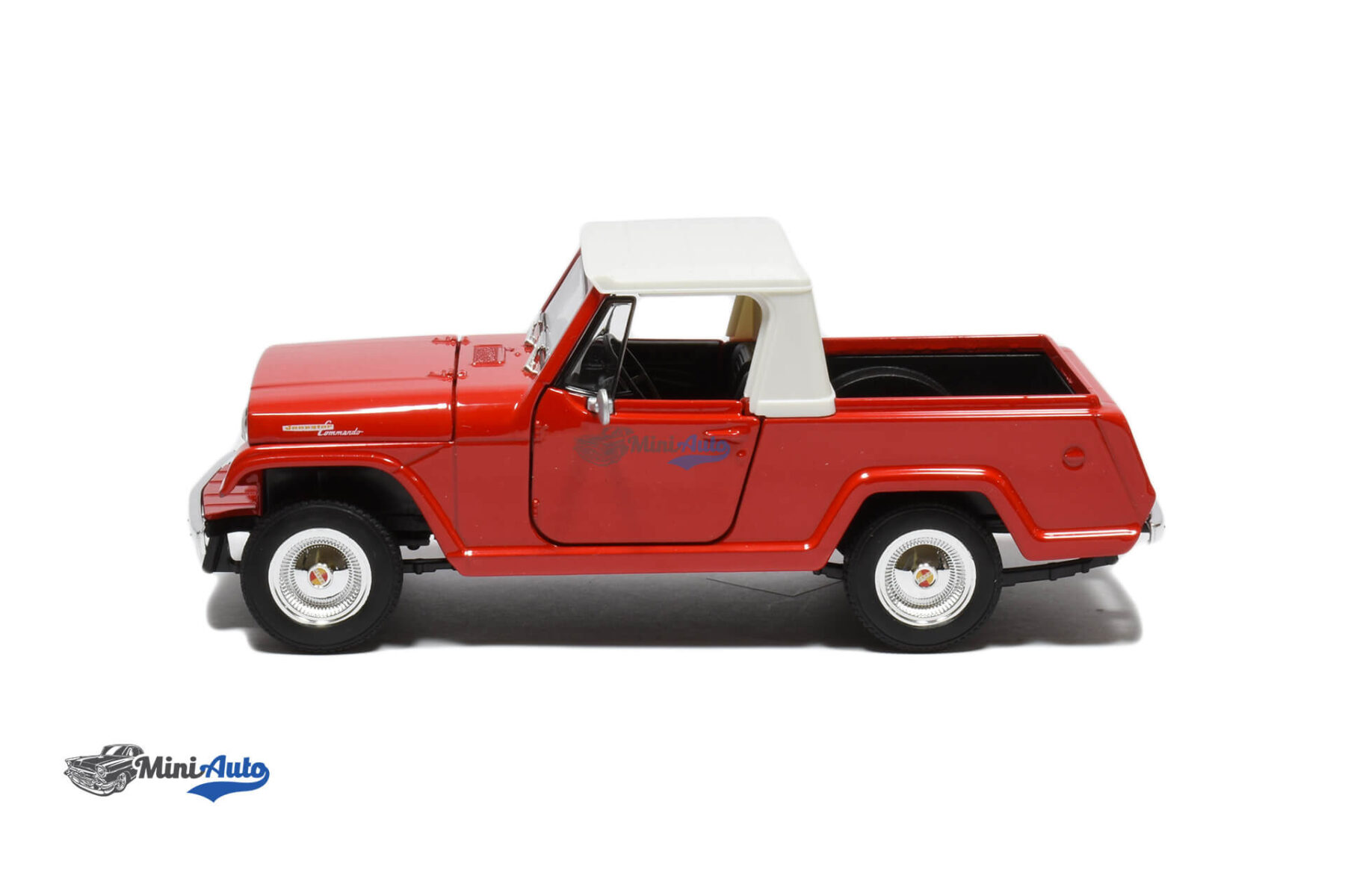 WEL24117RED---Jeep-Jeepster-Commando-Pick-Up---1967---Red_5 Jeep Jeepster Commando Pick Up - 1967 - Red - Image 5