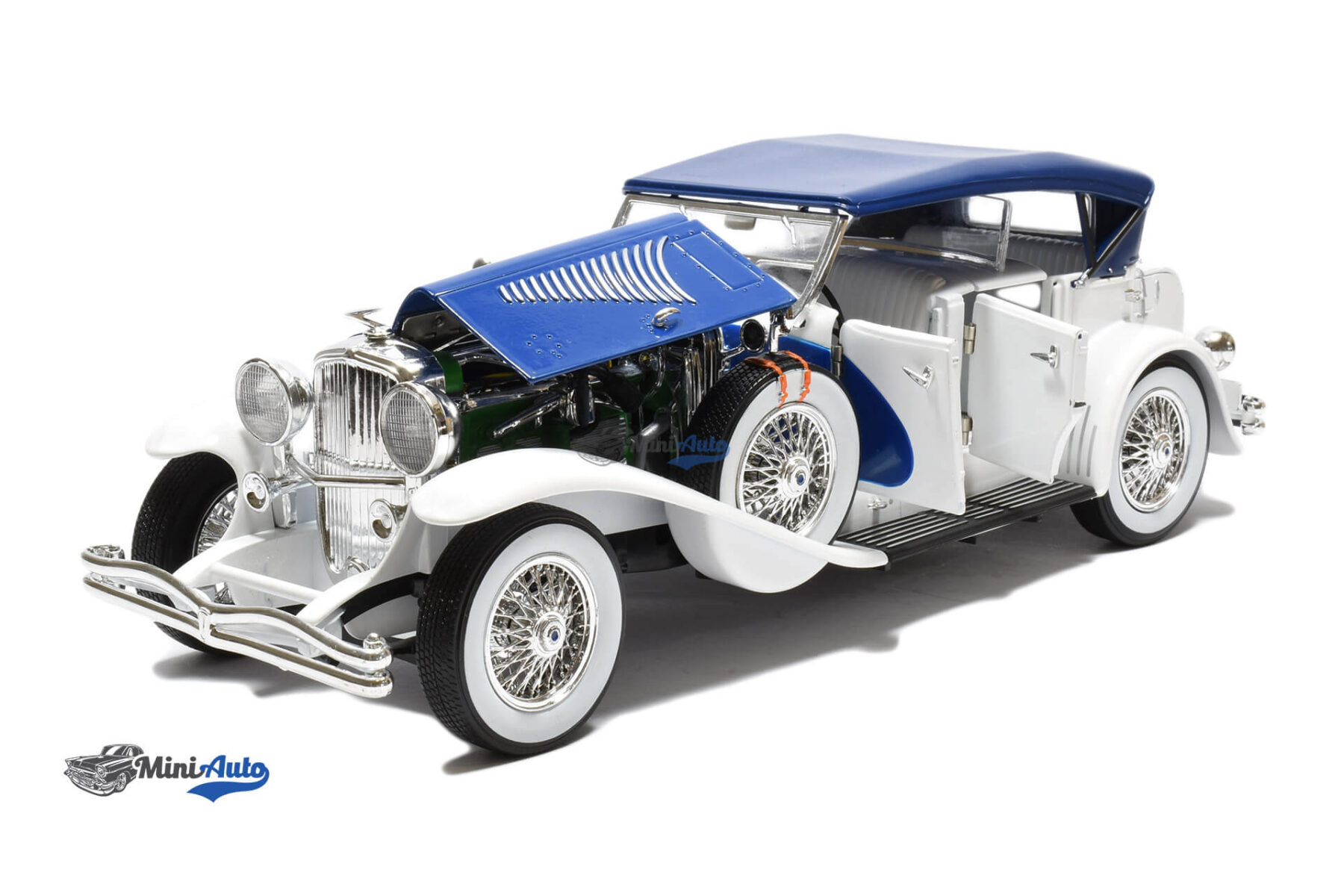 Duesenberg II SJ - 1932 - Blue/White - Image 2