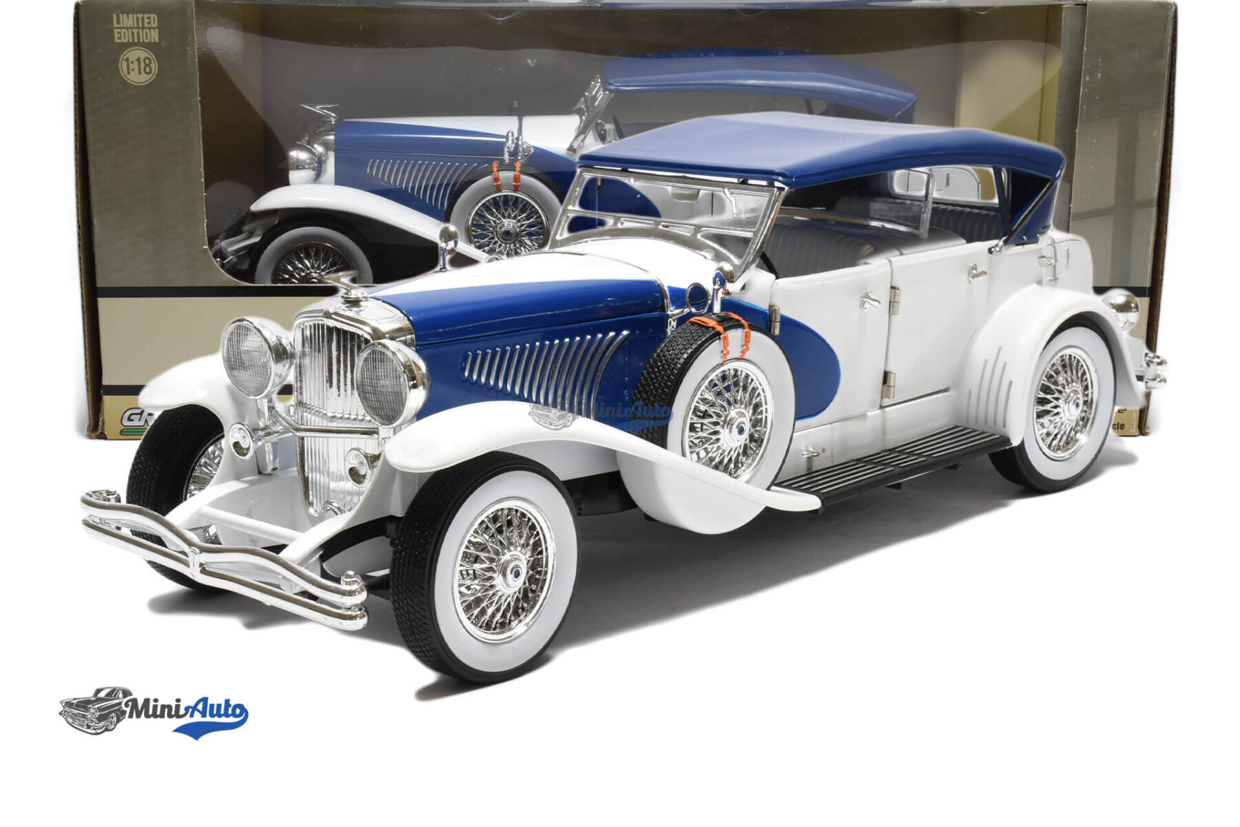 Duesenberg II SJ - 1932 - Blue/White - Image 6