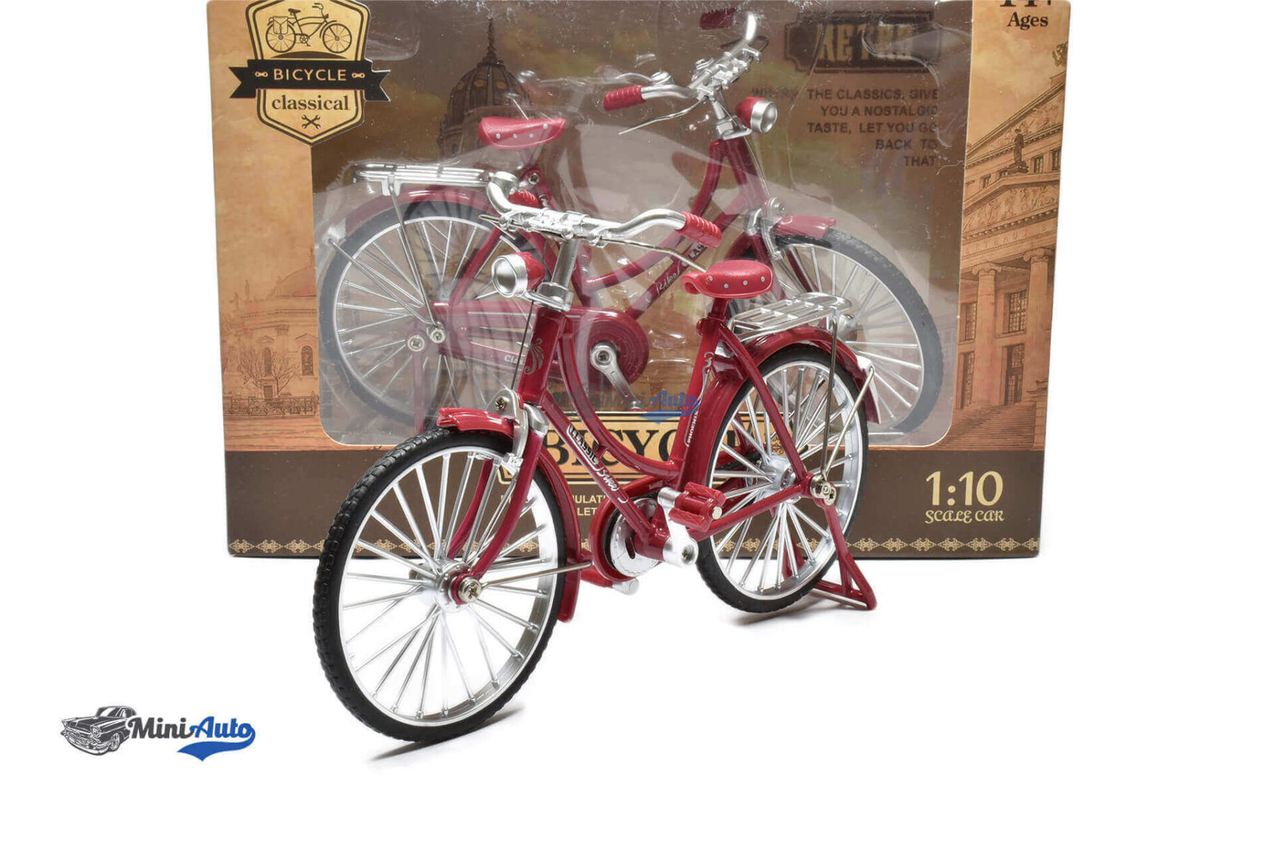 Woman Classic Bicycle - Red - 1/10 - Image 4