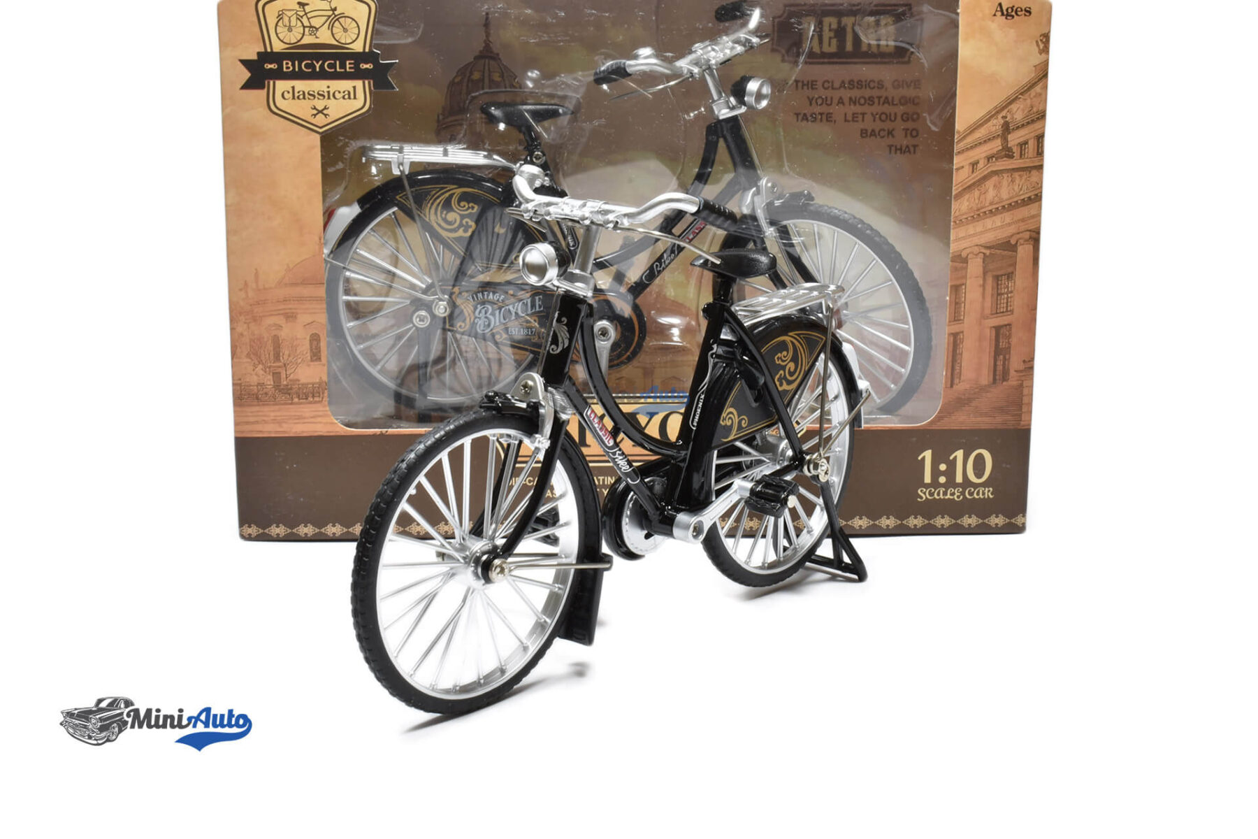 Woman Classic Bicycle - Black 1/10 - Image 4