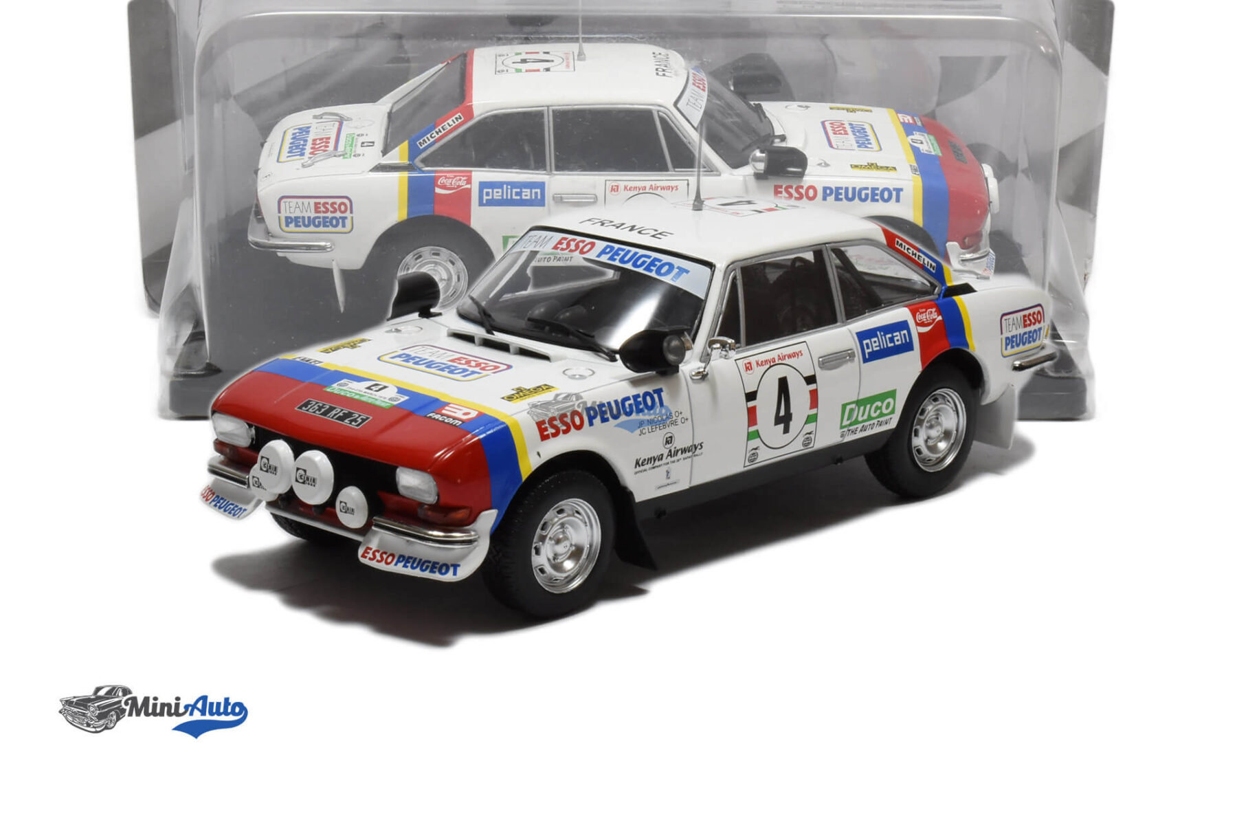 Peugeot 504 Team ESSO N4 Nicolas - 1978 - White - Image 4