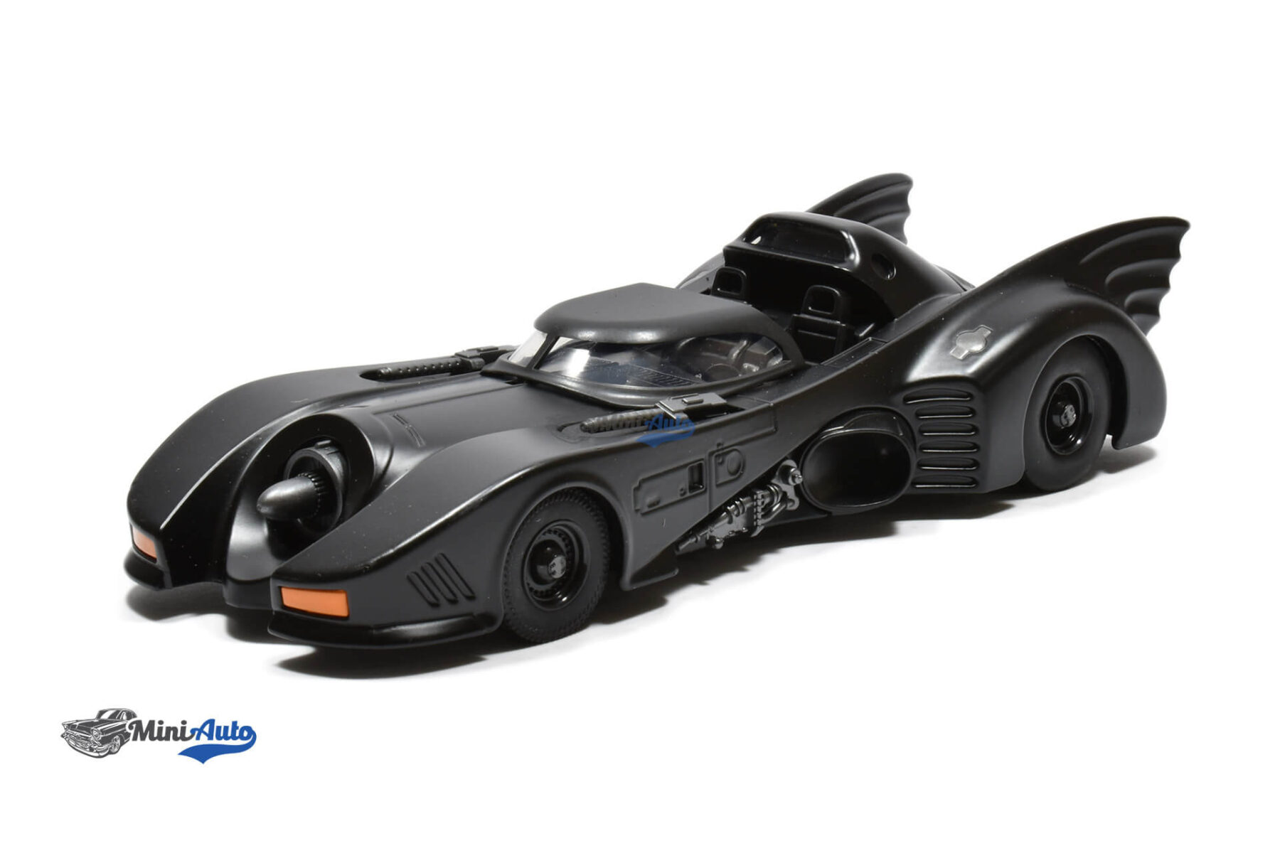 Batmobile With Batman - 1989 - Matt Black - Image 3