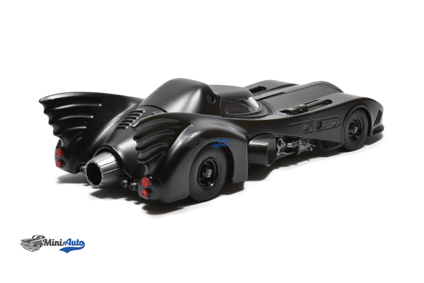 Batmobile With Batman - 1989 - Matt Black - Image 4