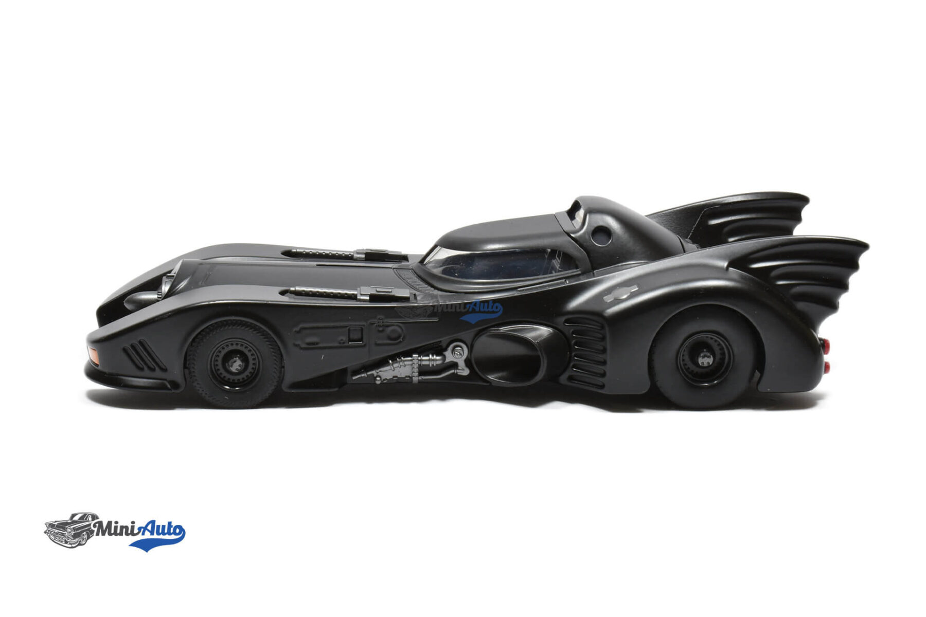 Batmobile With Batman - 1989 - Matt Black - Image 6