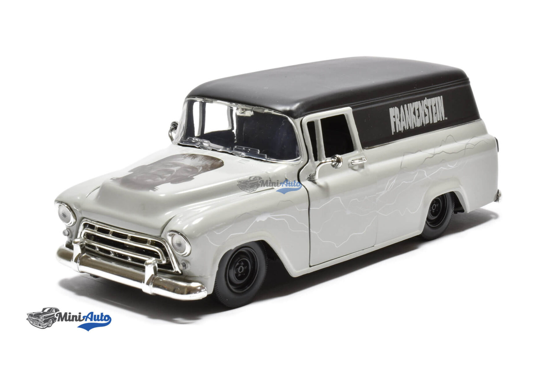 Chevrolet Suburban Frankenstein - 1957 - Grey/Black - Image 2