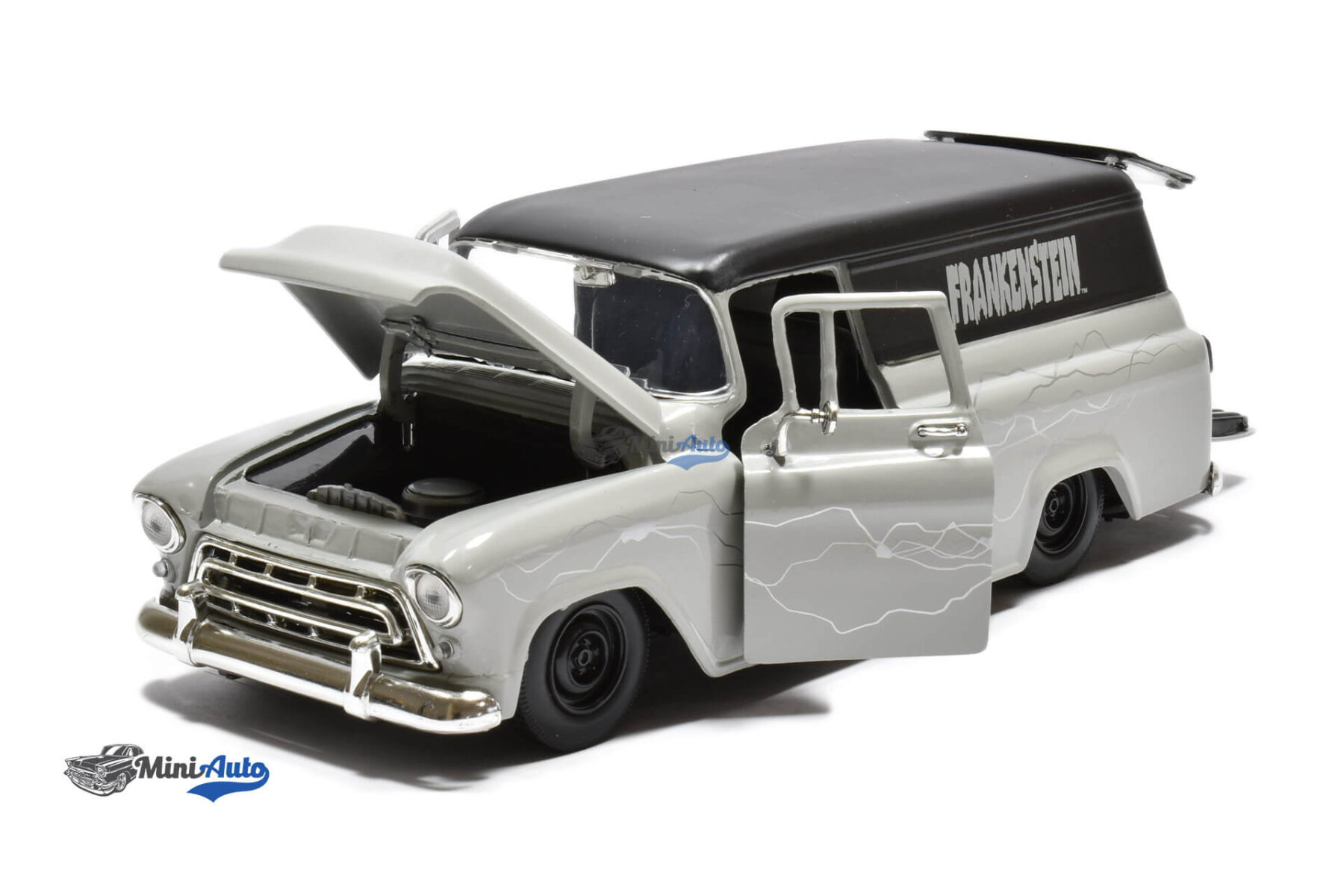 Chevrolet Suburban Frankenstein - 1957 - Grey/Black - Image 3