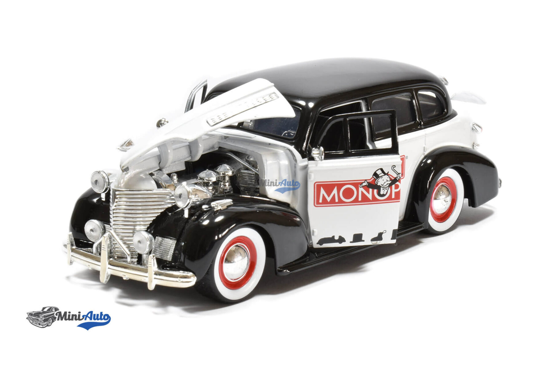 Chevrolet Master Mr. Monopoly - 1939 - White/Black - Image 3