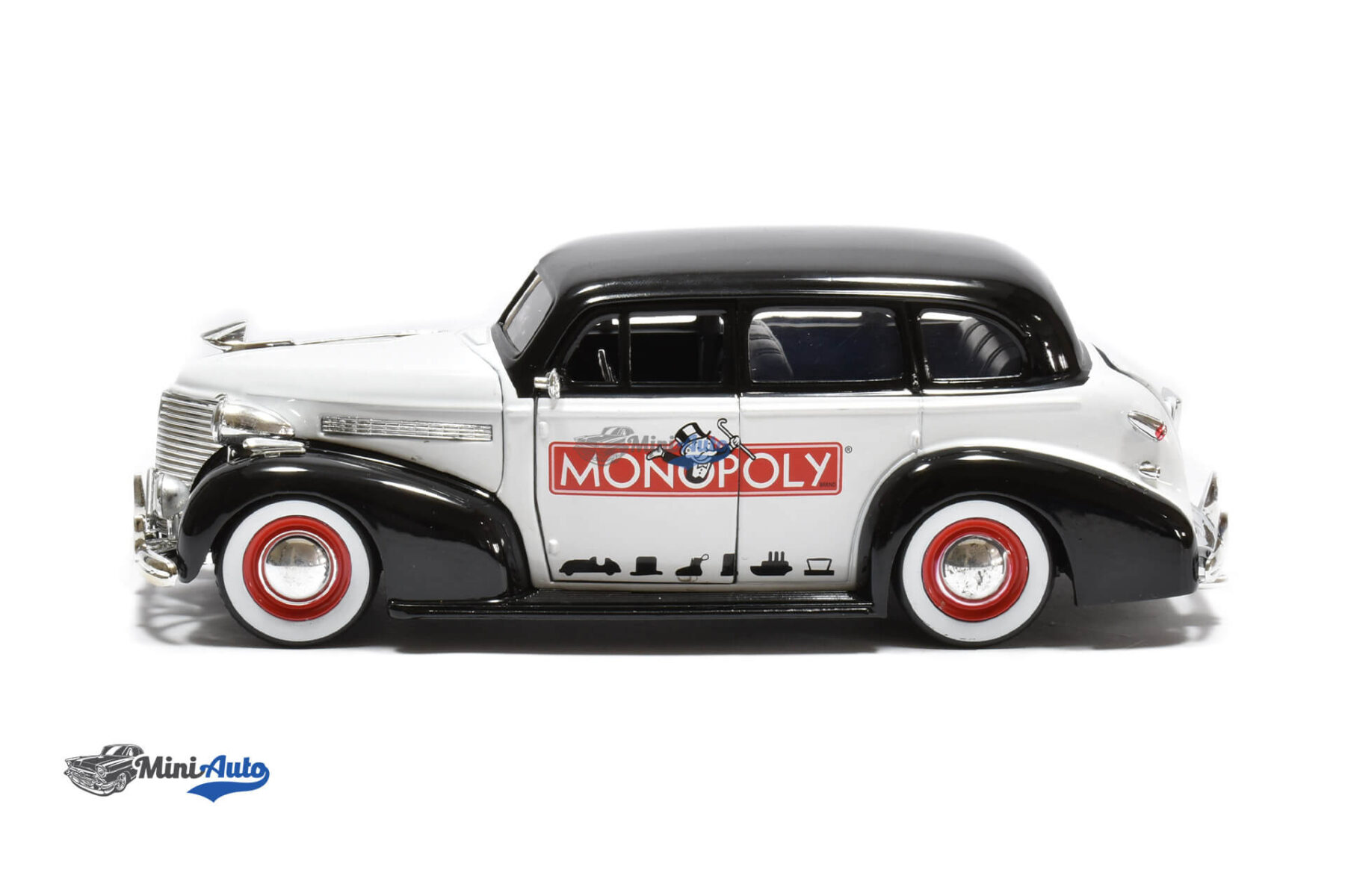 Chevrolet Master Mr. Monopoly - 1939 - White/Black - Image 6