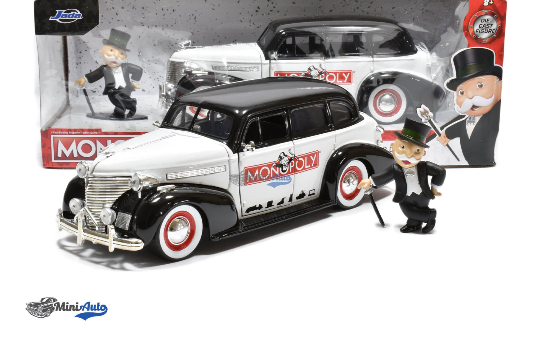 Chevrolet Master Mr. Monopoly - 1939 - White/Black - Image 7