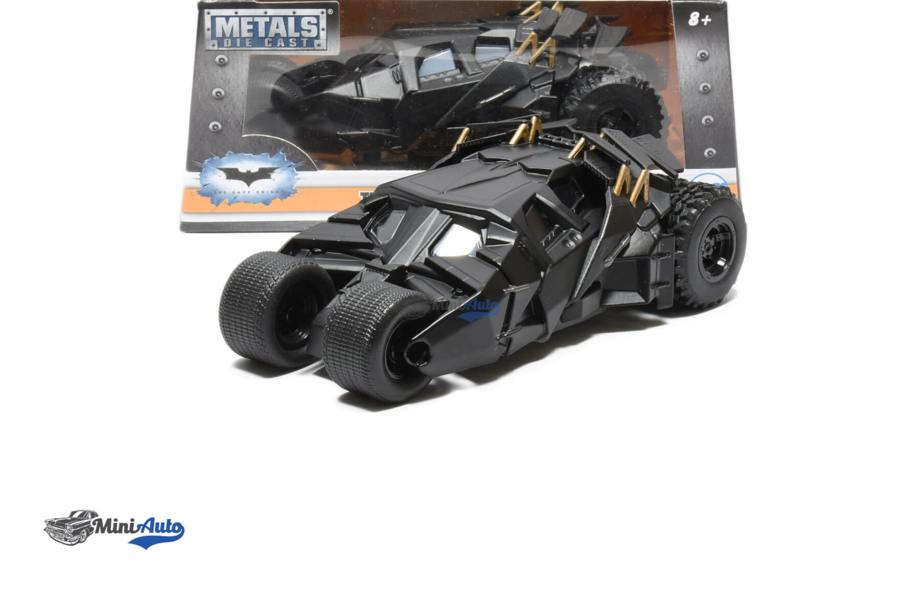 JADA98232-43---Tumbler-Batmobile-(The-Dark-Knight)---2008---Black_4 Tumbler Batmobile (The Dark Knight) - 2008 - Black - Image 4