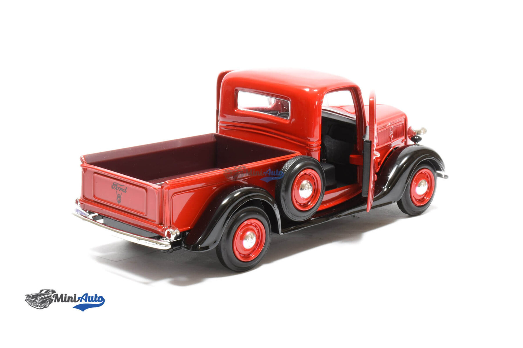 Ford Pick Up - 1937 - Red - Image 4