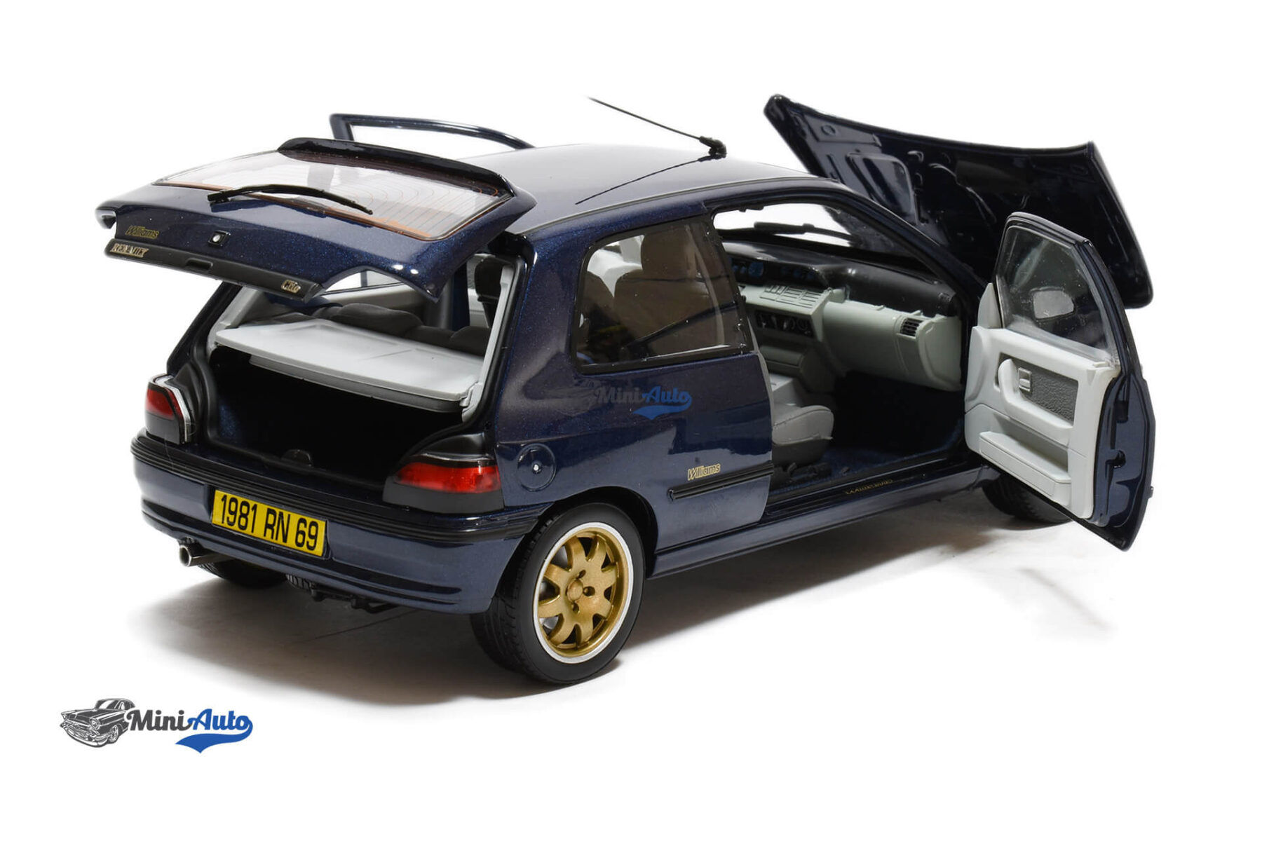 Renault Clio Williams 2.0 16v - 1993 - Blue - Image 4