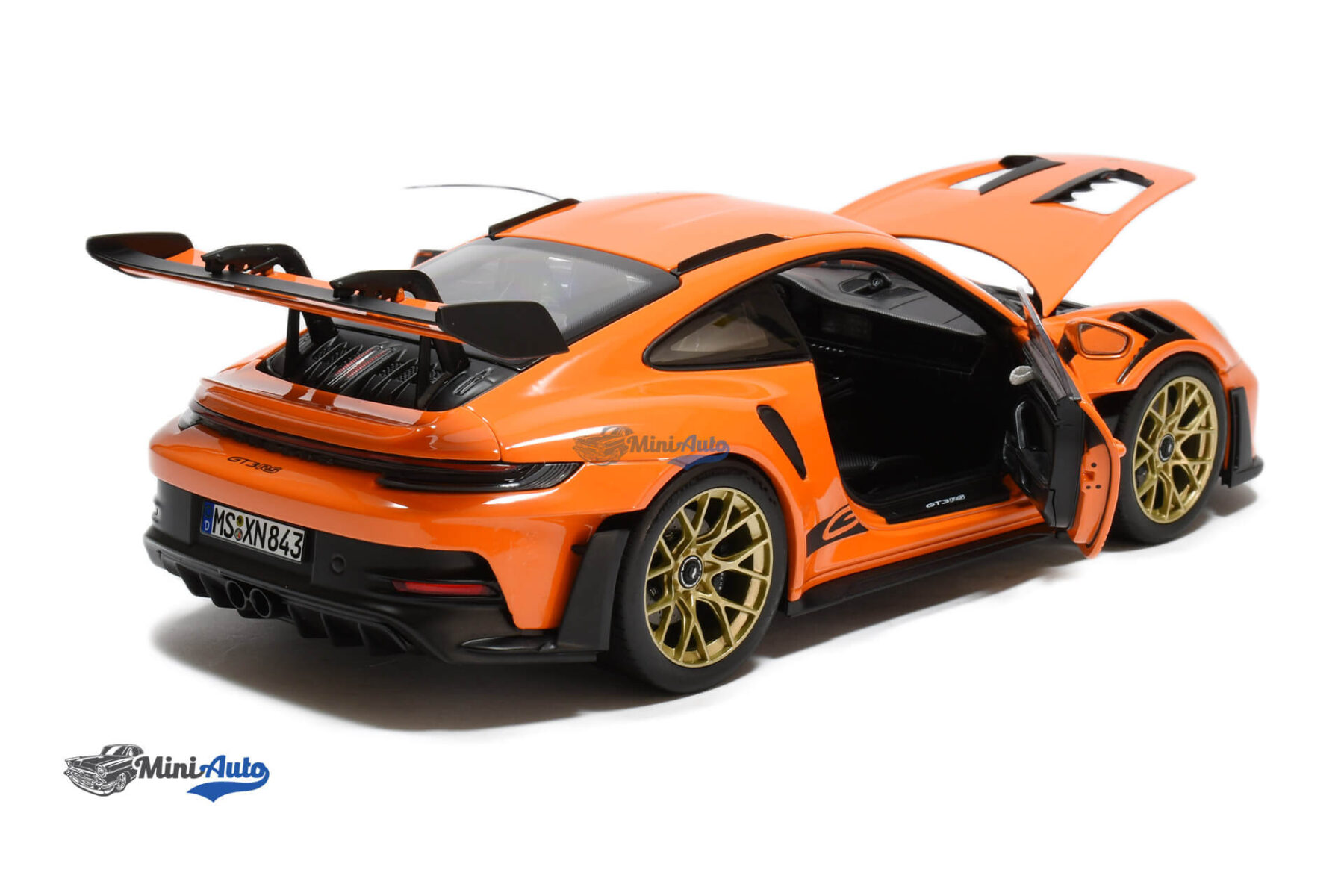 Porsche 911 992 GT3 RS - 2022 - Orange - Image 4