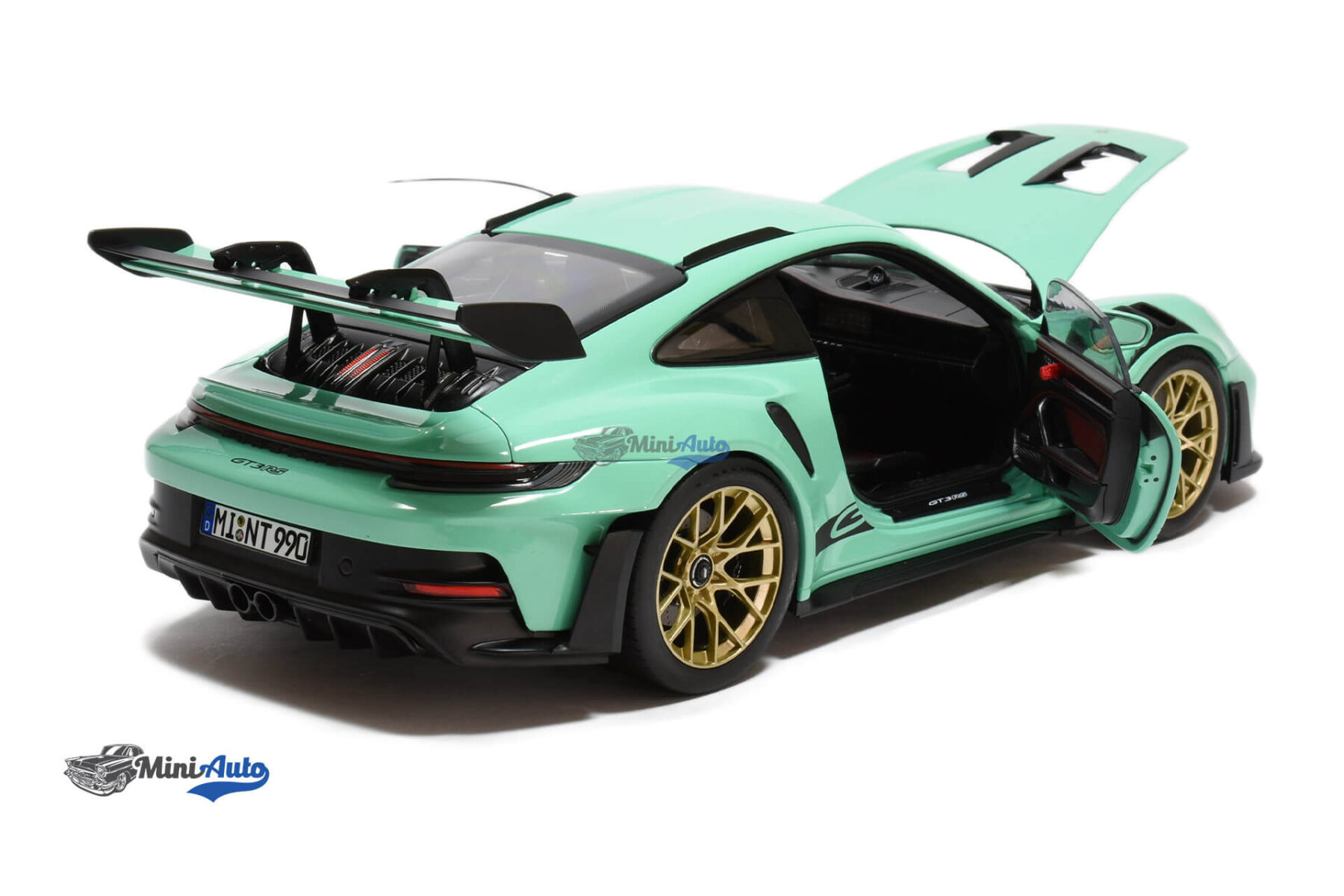 Porsche 911 992 GT3 RS - 2022 - Light Green - Image 4