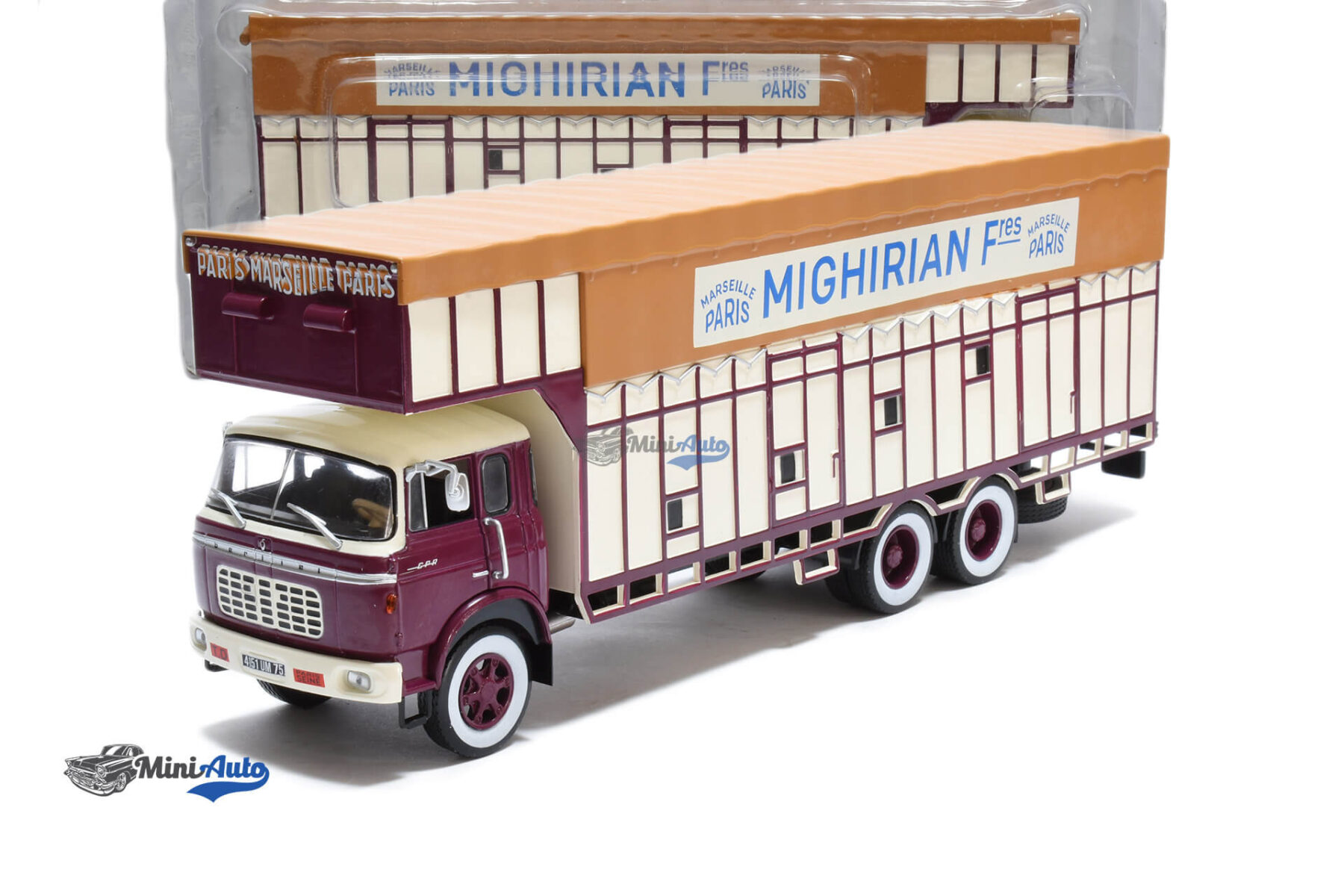 Berliet GPRK10 - 1968 - Dark Red/Beige - Image 4