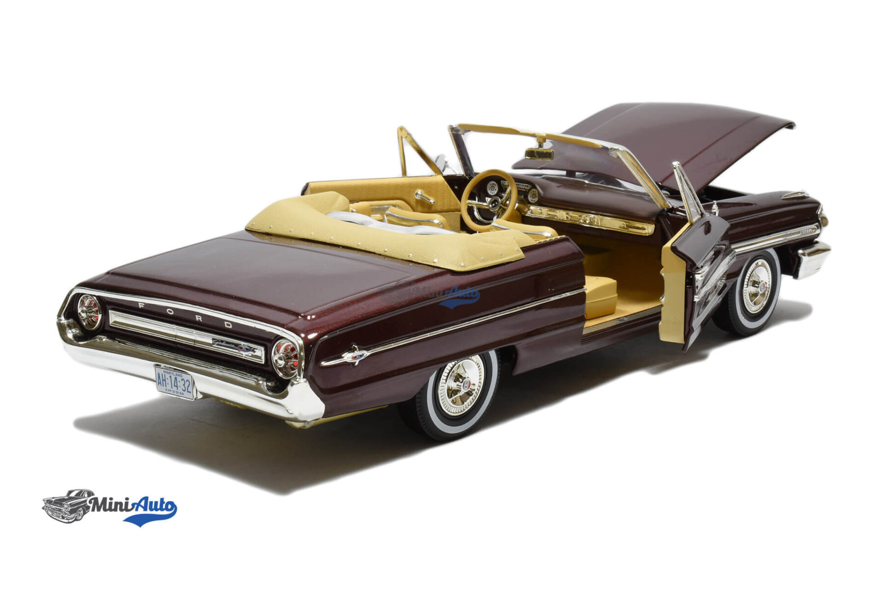 Ford Galaxie 500XL - 1964 - Dark Red - Image 4