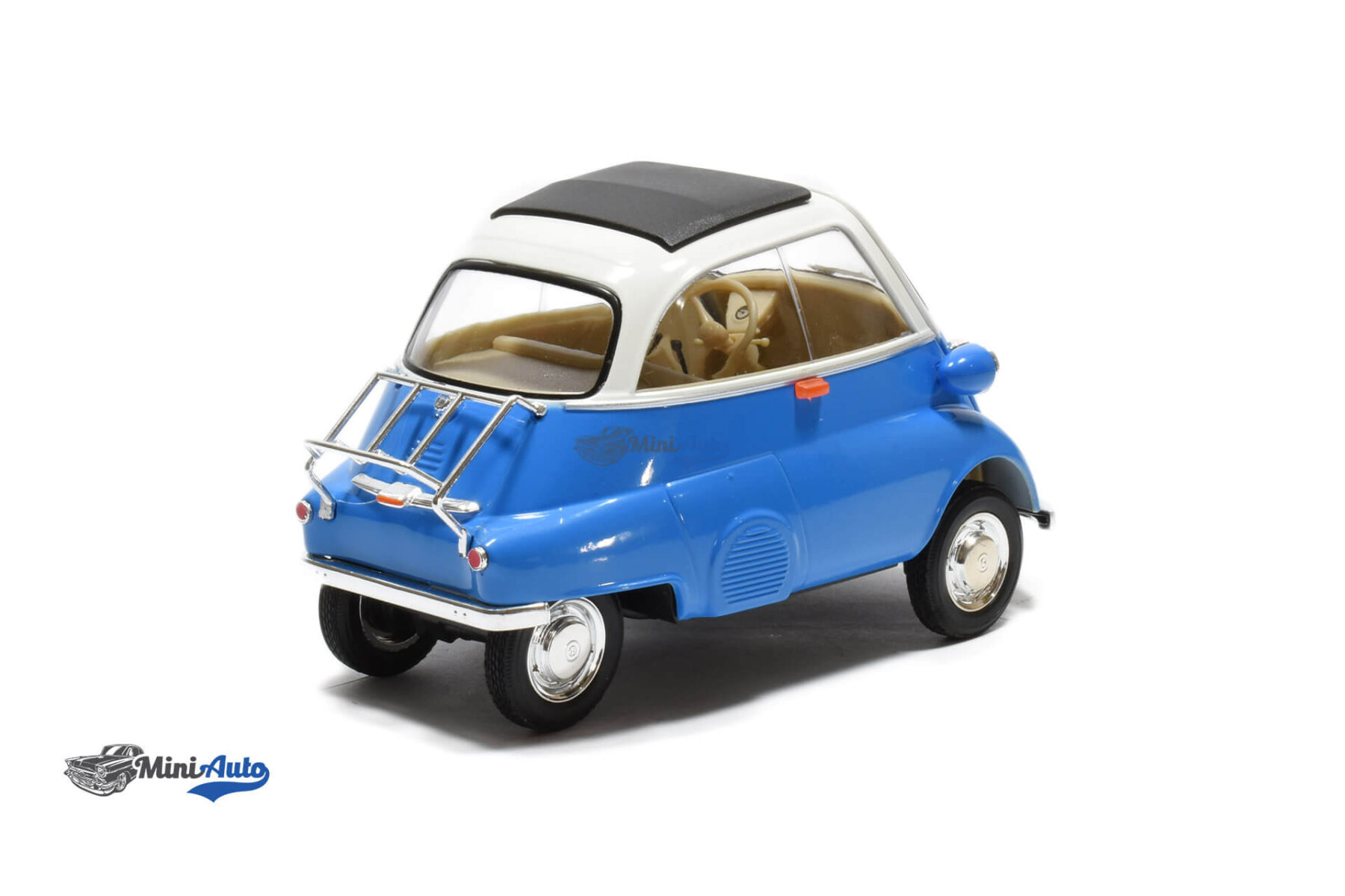 BMW Isetta - 1959 - Blue/White - Image 3
