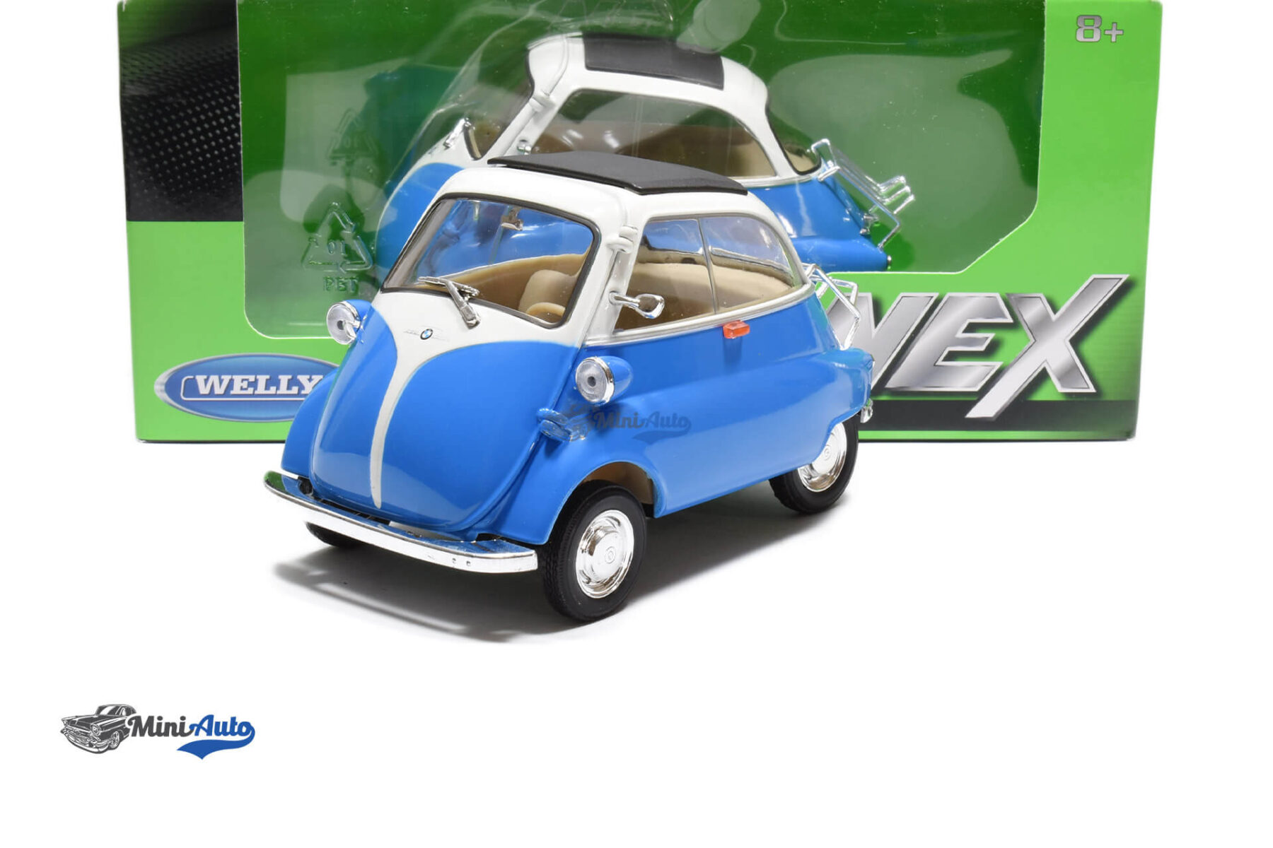 BMW Isetta - 1959 - Blue/White - Image 6