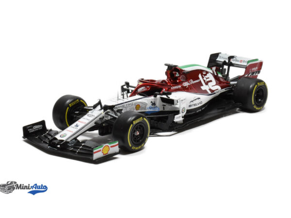 Alfa Romeo Racing C38 N7 F1 Kimi Raikkonen - 2019 - White/Red